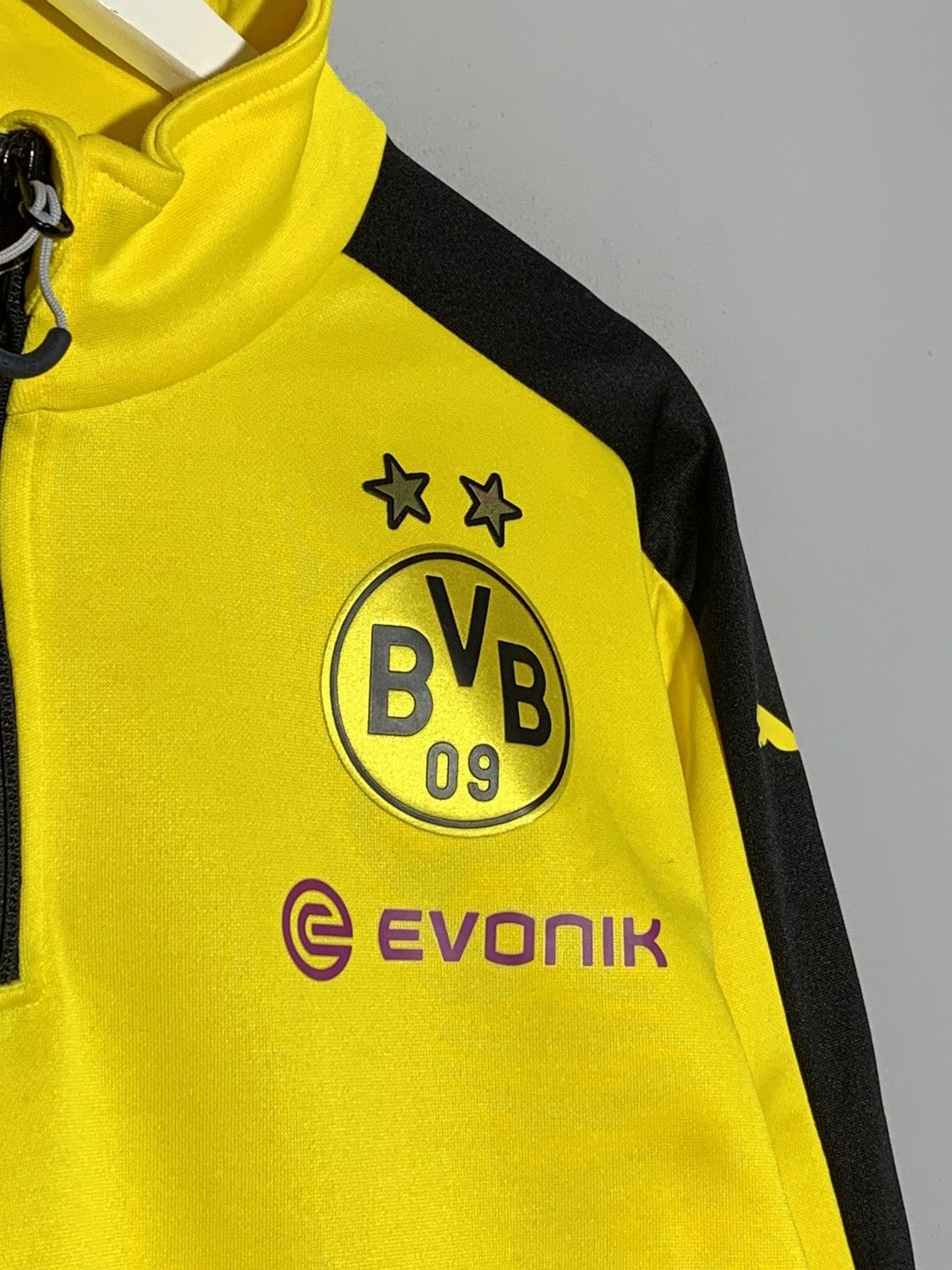 Puma BVB Borussia Dortmund Y2k Streetwear Football 1/4 zip Size US M / EU 48-50 / 2 - 3 Thumbnail