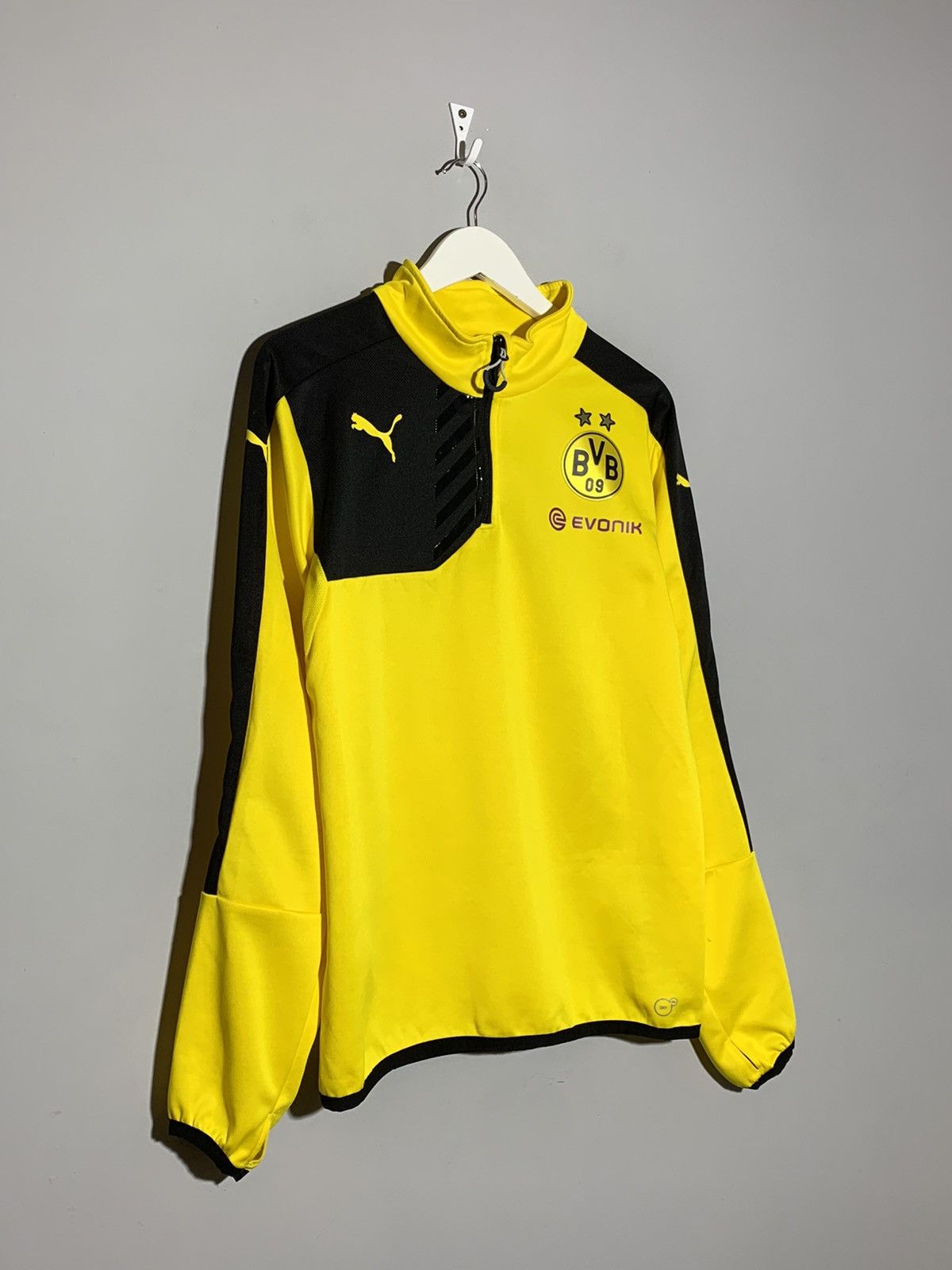 Puma BVB Borussia Dortmund Y2k Streetwear Football 1/4 zip Size US M / EU 48-50 / 2 - 2 Thumbnail