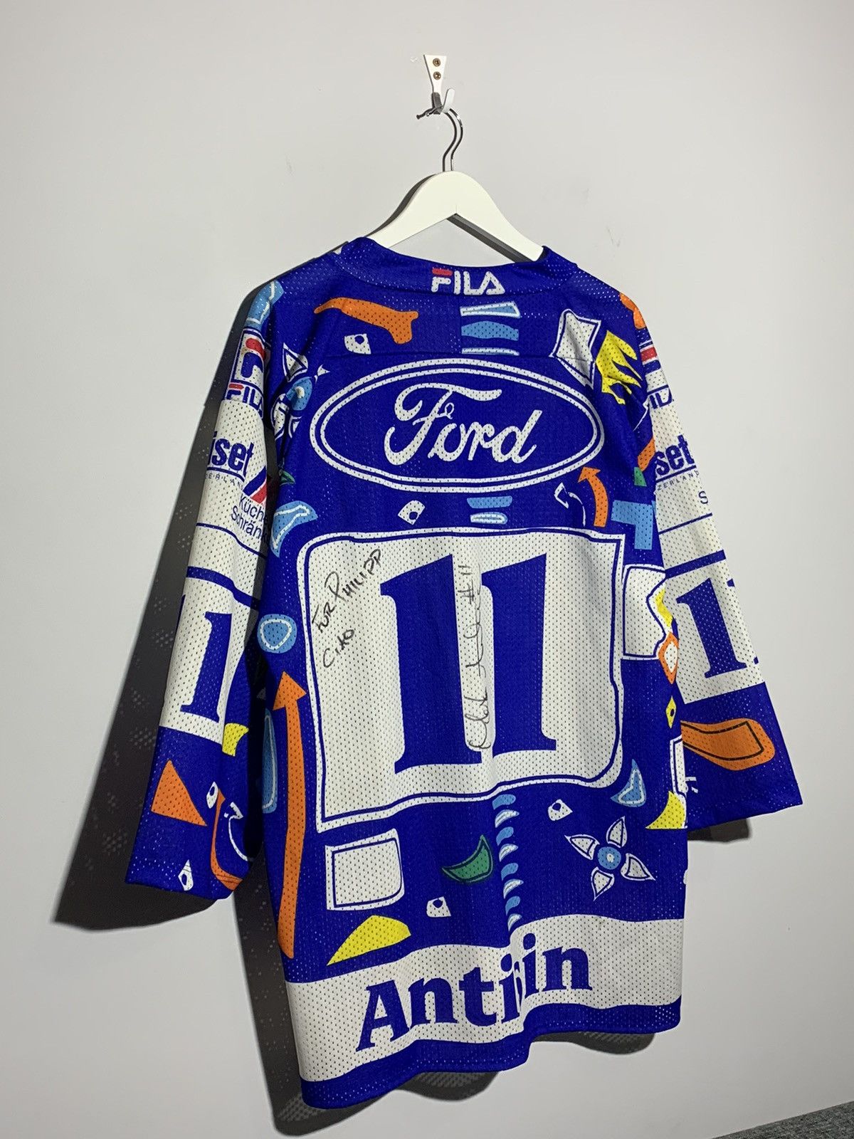 Fila Fila Vintage Oversize Hockey Y2k Streetwear Jersey Size US M / EU 48-50 / 2 - 7 Thumbnail
