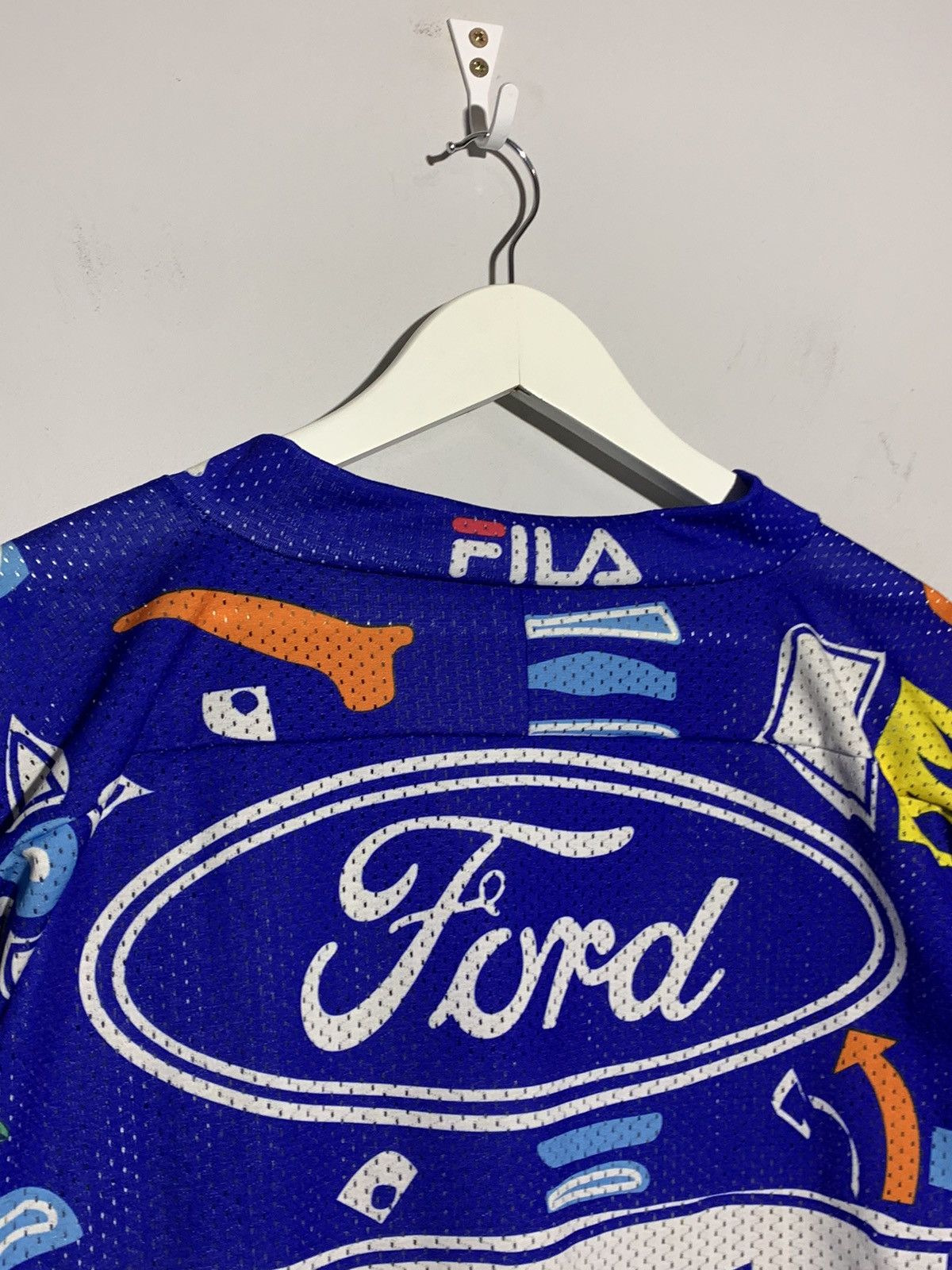 Fila Fila Vintage Oversize Hockey Y2k Streetwear Jersey Size US M / EU 48-50 / 2 - 8 Thumbnail