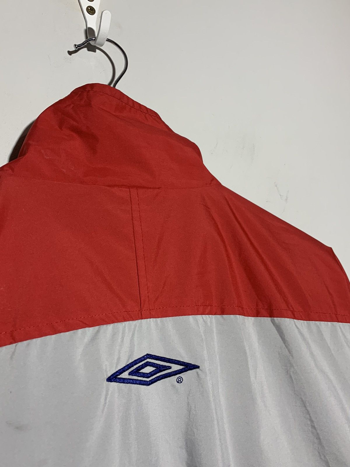 Umbro England Vintage Y2k Streetwear Football Jacket Size US XL / EU 56 / 4 - 11 Thumbnail