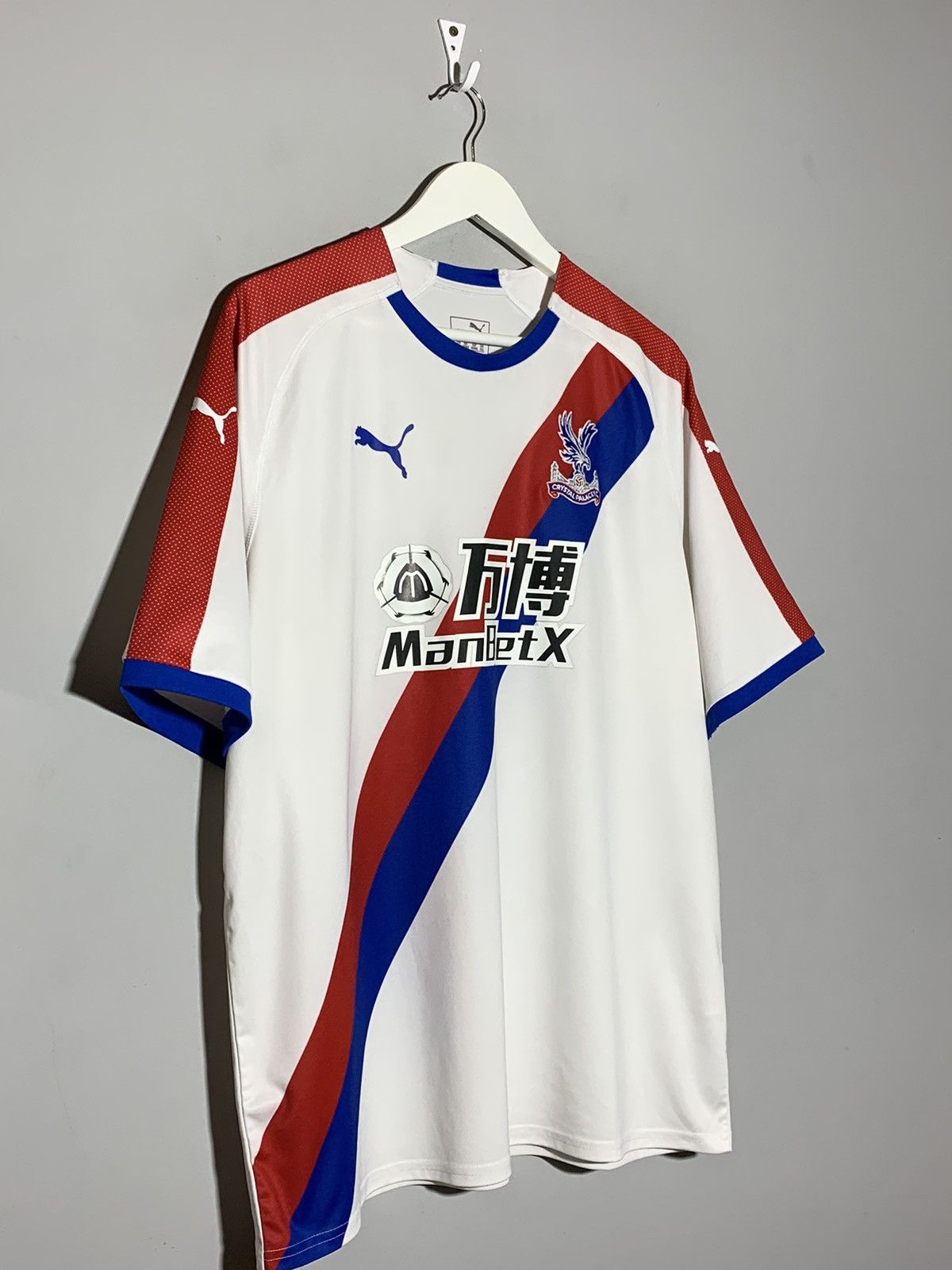 Puma Crystals Palace Puma 2018/19 Y2k Streetwear Football Shirt Size US XXL / EU 58 / 5 - 2 Thumbnail