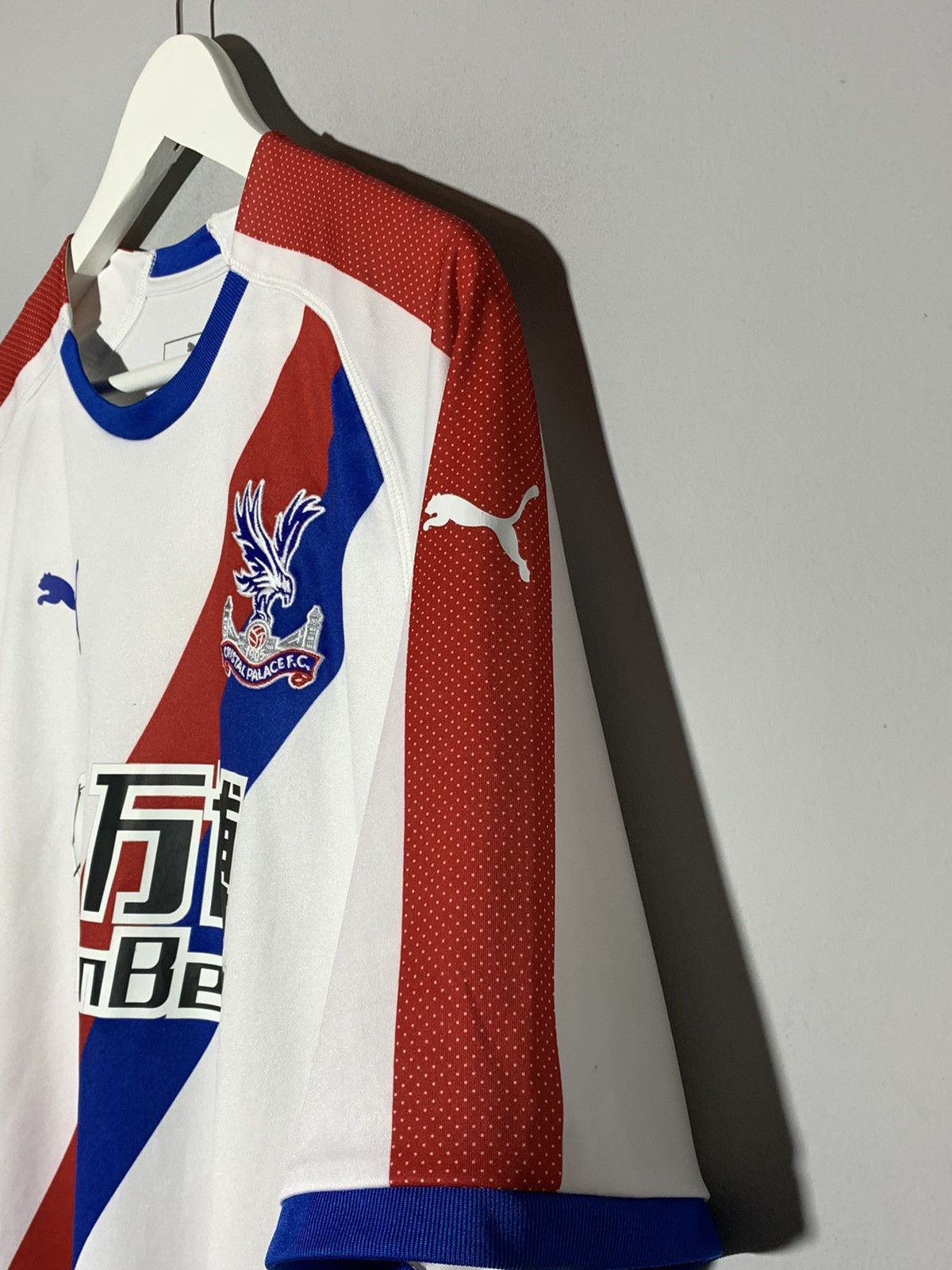 Puma Crystals Palace Puma 2018/19 Y2k Streetwear Football Shirt Size US XXL / EU 58 / 5 - 7 Thumbnail