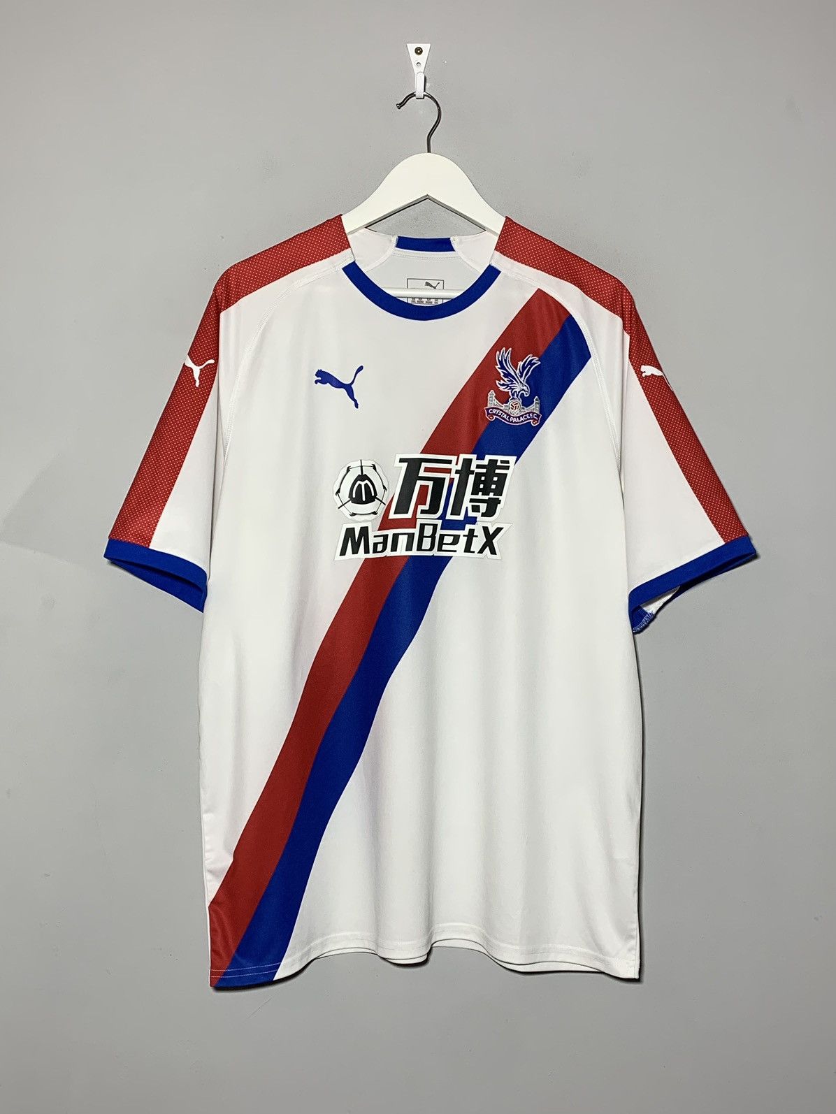Puma Crystals Palace Puma 2018/19 Y2k Streetwear Football Shirt Size US XXL / EU 58 / 5 - 1 Thumbnail