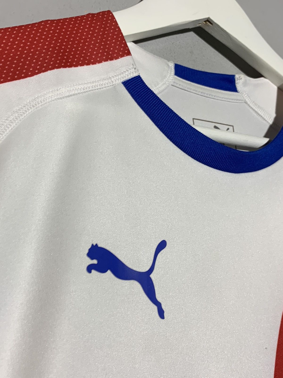 Puma Crystals Palace Puma 2018/19 Y2k Streetwear Football Shirt Size US XXL / EU 58 / 5 - 6 Thumbnail