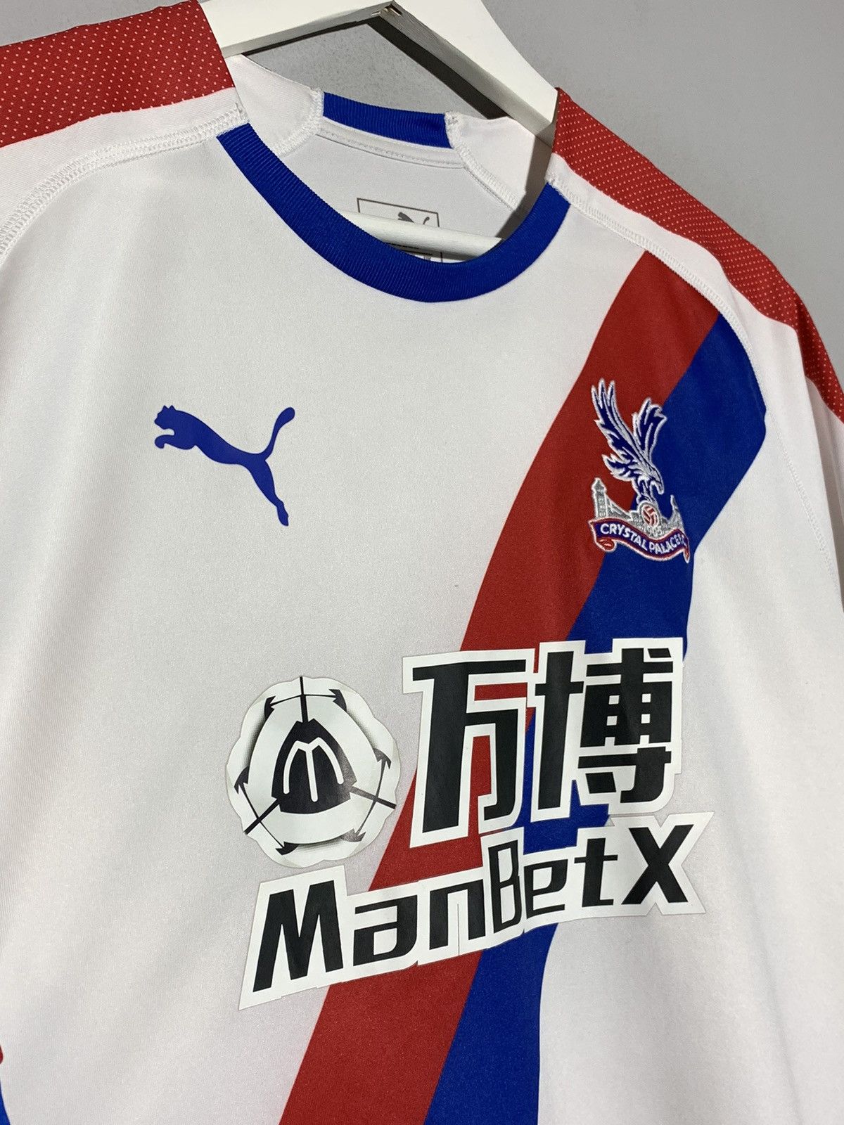 Puma Crystals Palace Puma 2018/19 Y2k Streetwear Football Shirt Size US XXL / EU 58 / 5 - 3 Thumbnail