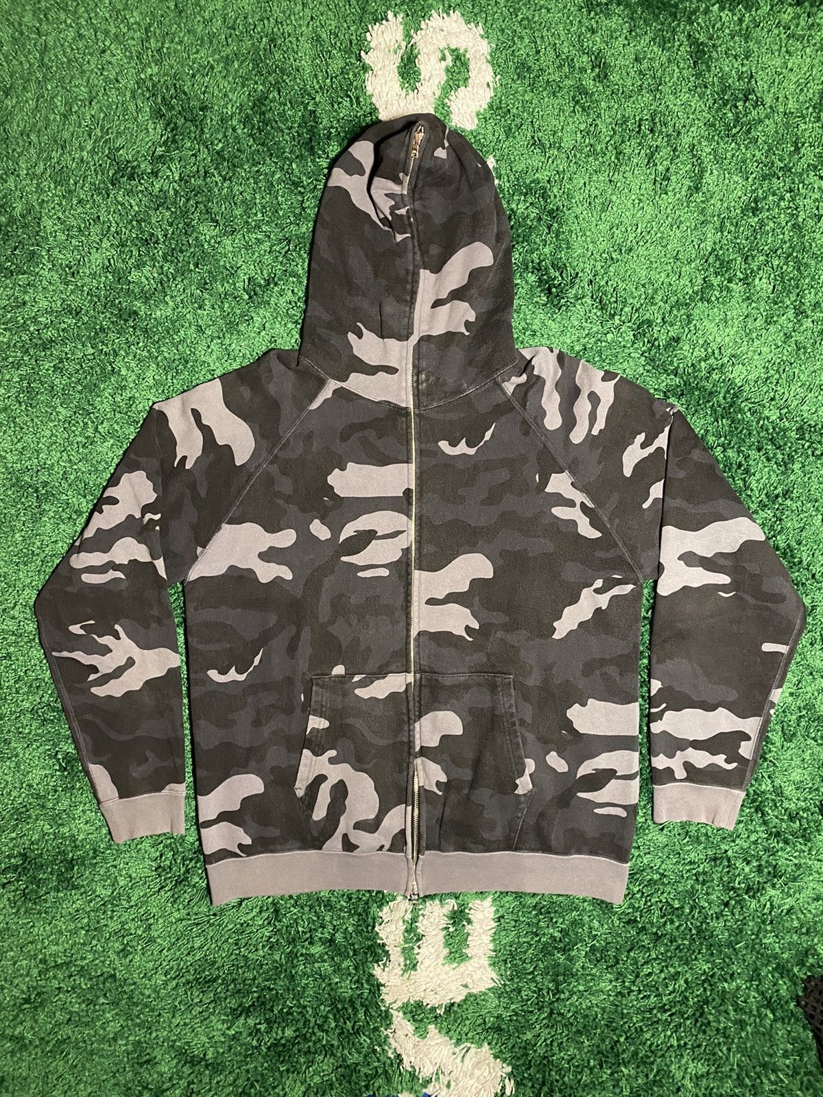 Woodland Camo Full Zip Hoodie