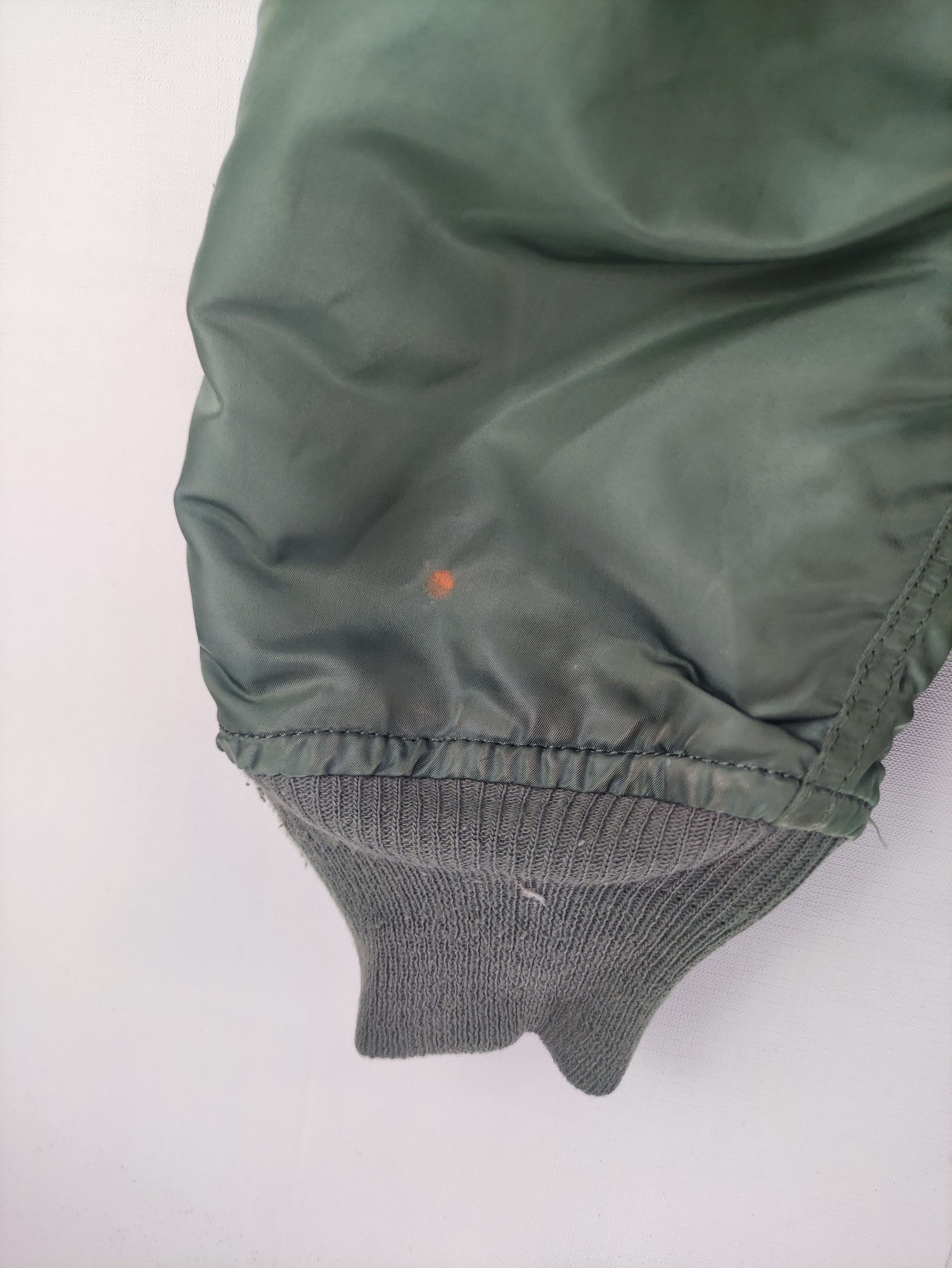 Alpha Industries Vintage Alpha Industries Bomber Jacket Zipper Size US L / EU 52-54 / 3 - 7 Thumbnail