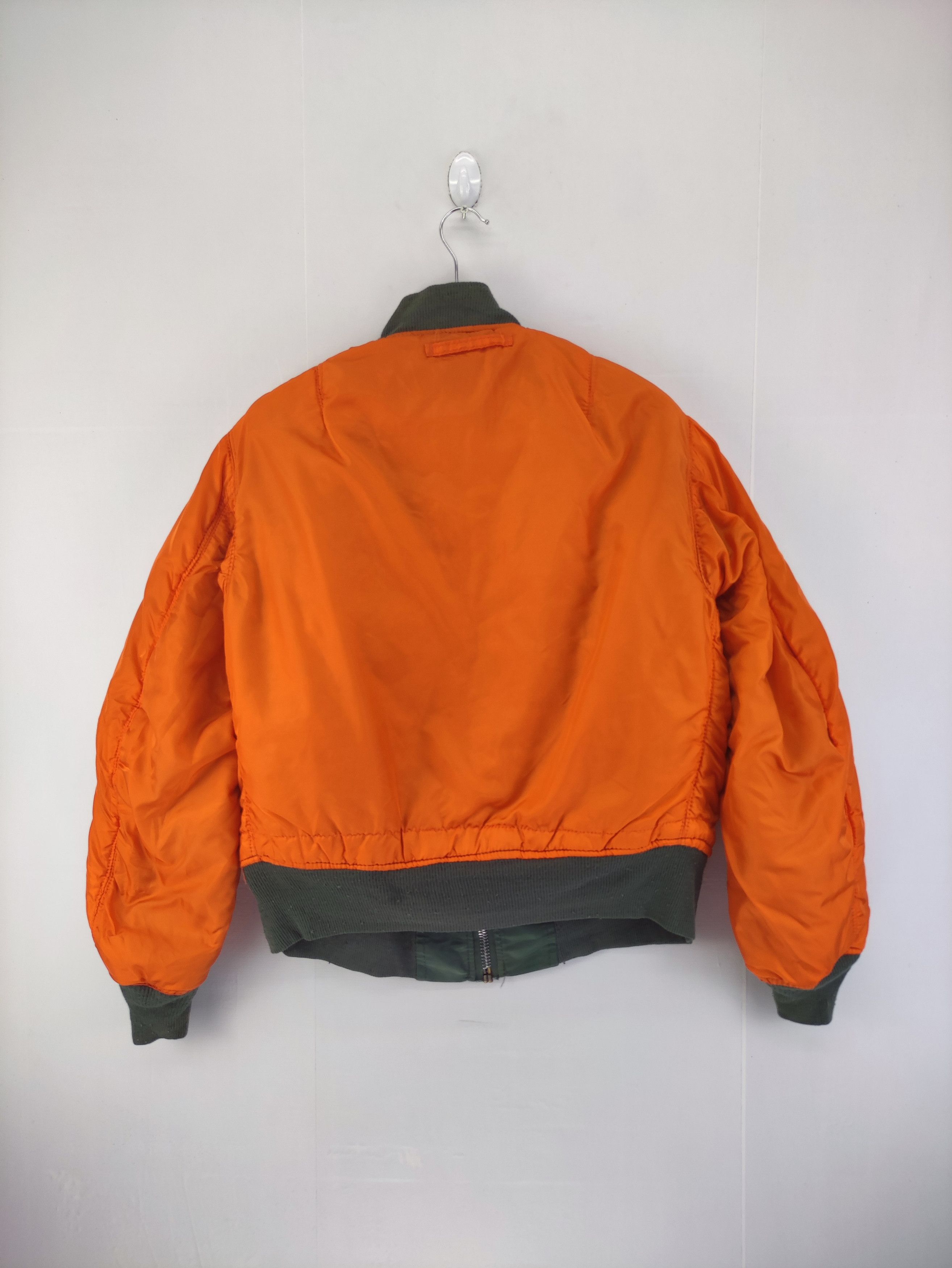 Alpha Industries Vintage Alpha Industries Bomber Jacket Zipper Size US L / EU 52-54 / 3 - 10 Thumbnail
