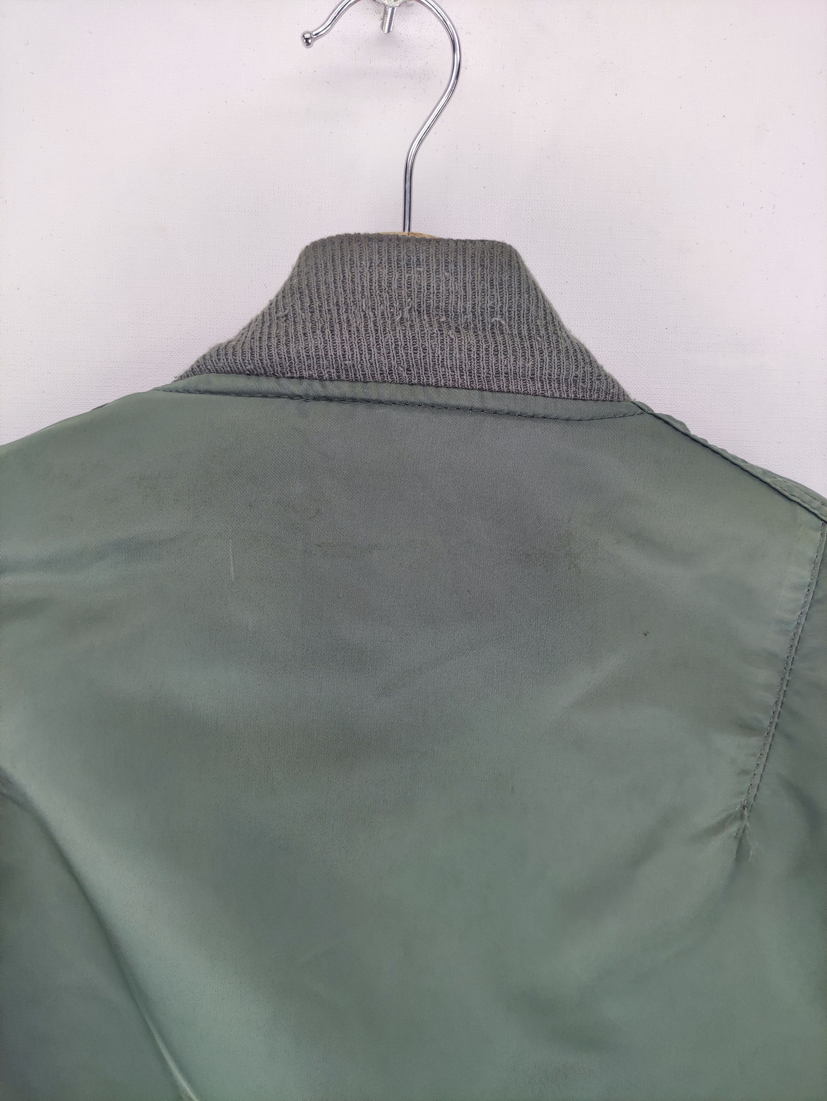 Alpha Industries Vintage Alpha Industries Bomber Jacket Zipper Size US L / EU 52-54 / 3 - 6 Thumbnail