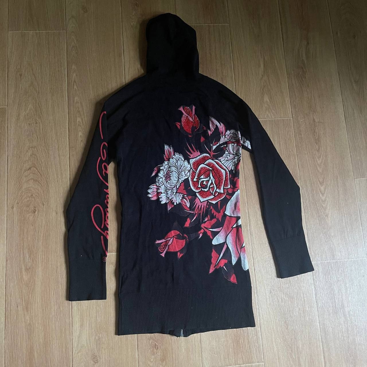 Christian Audigier Vintage y2k Ed Hardy Zip Up Hoodie Size US M / EU 48-50 / 2 - 10 Thumbnail