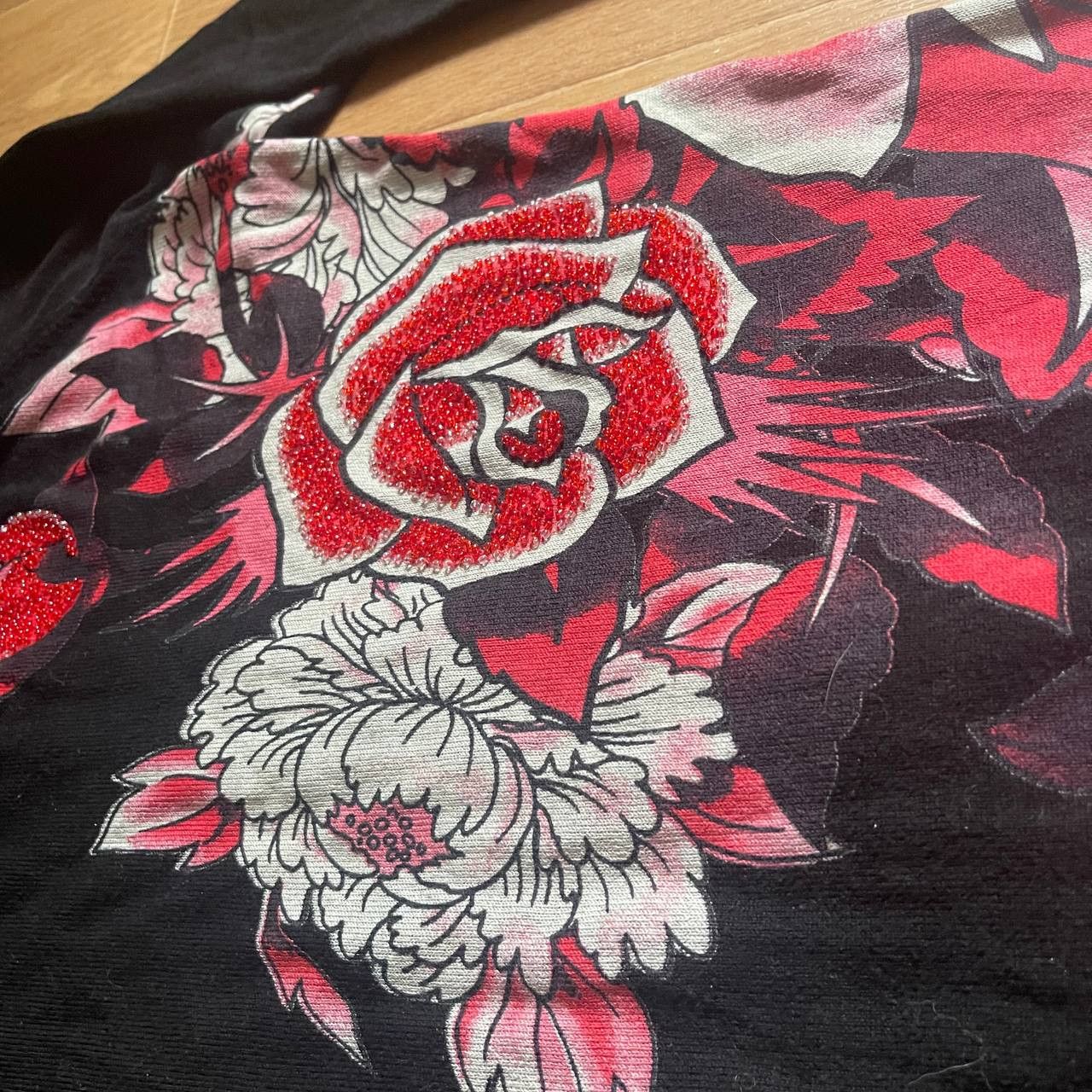Christian Audigier Vintage y2k Ed Hardy Zip Up Hoodie Size US M / EU 48-50 / 2 - 8 Thumbnail