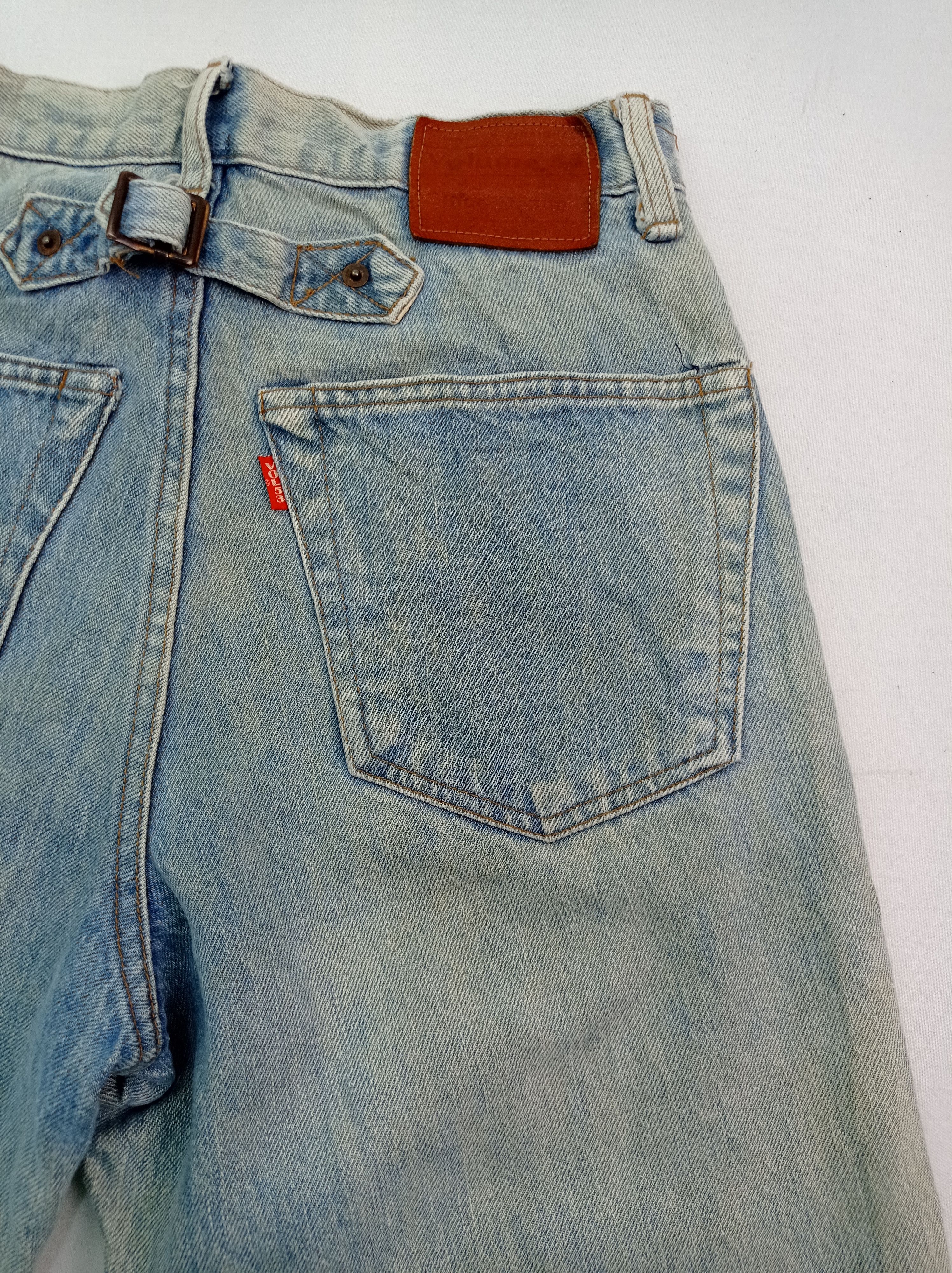 Japanese Brand Vintage Volume Faded Denim Pants Size US 26 / EU 42 - 11 Thumbnail