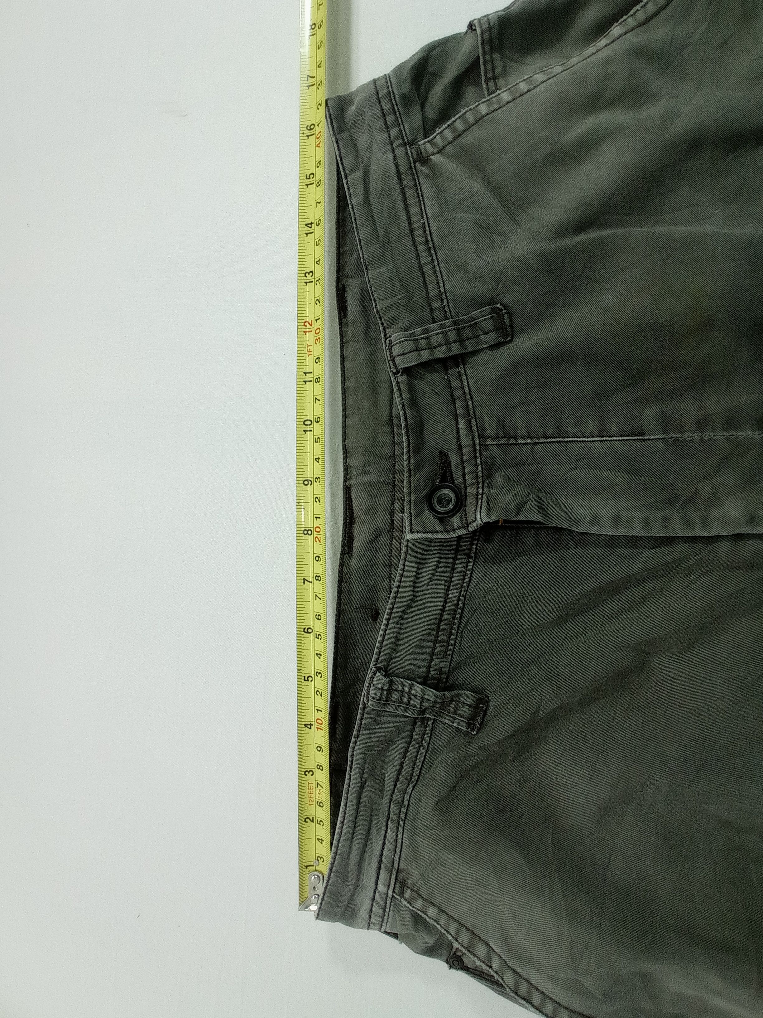 Japanese Brand Even River Faded Cargo Pants Size US 33 - 21 Thumbnail
