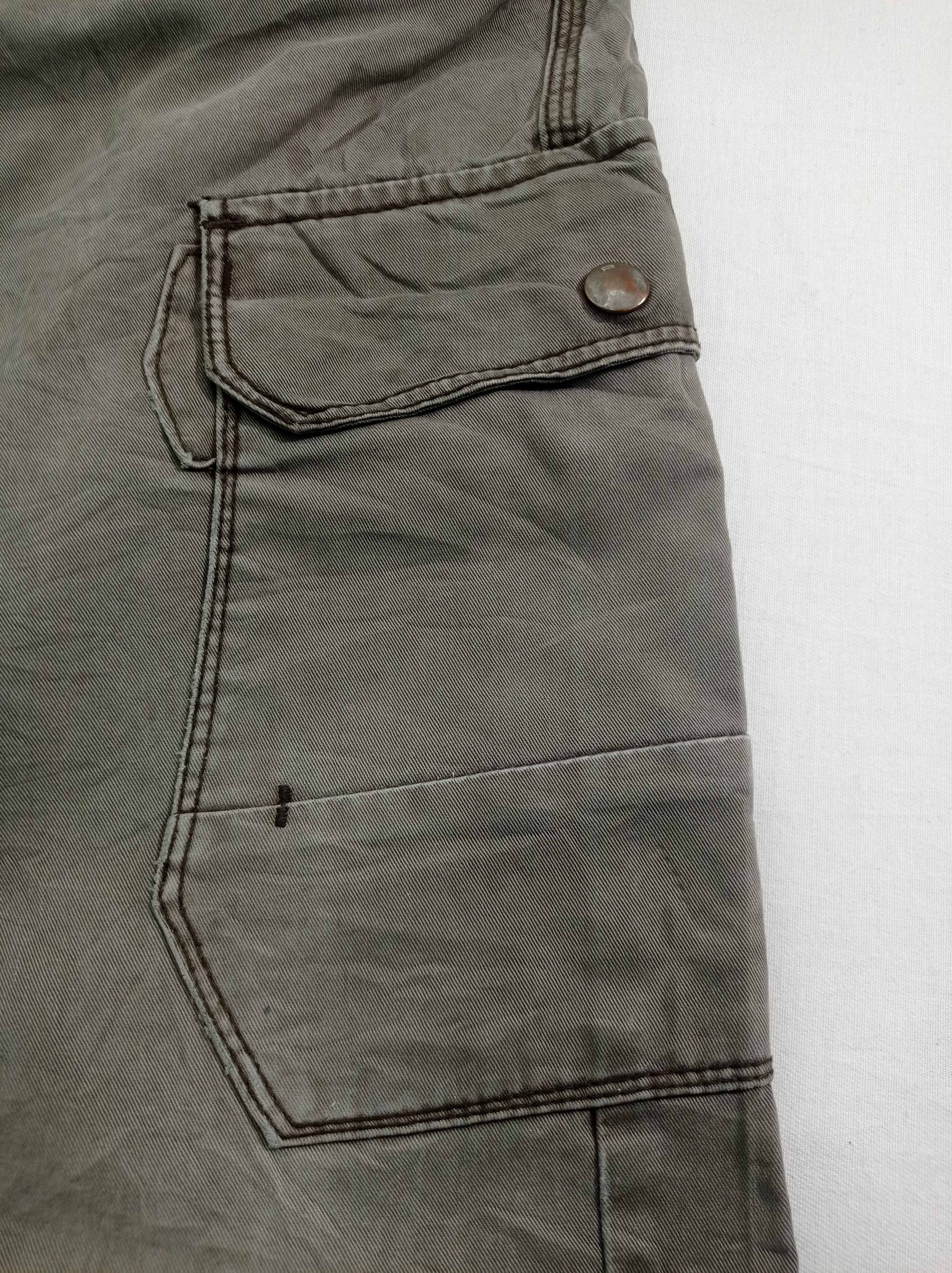 Japanese Brand Even River Faded Cargo Pants Size US 33 - 12 Thumbnail