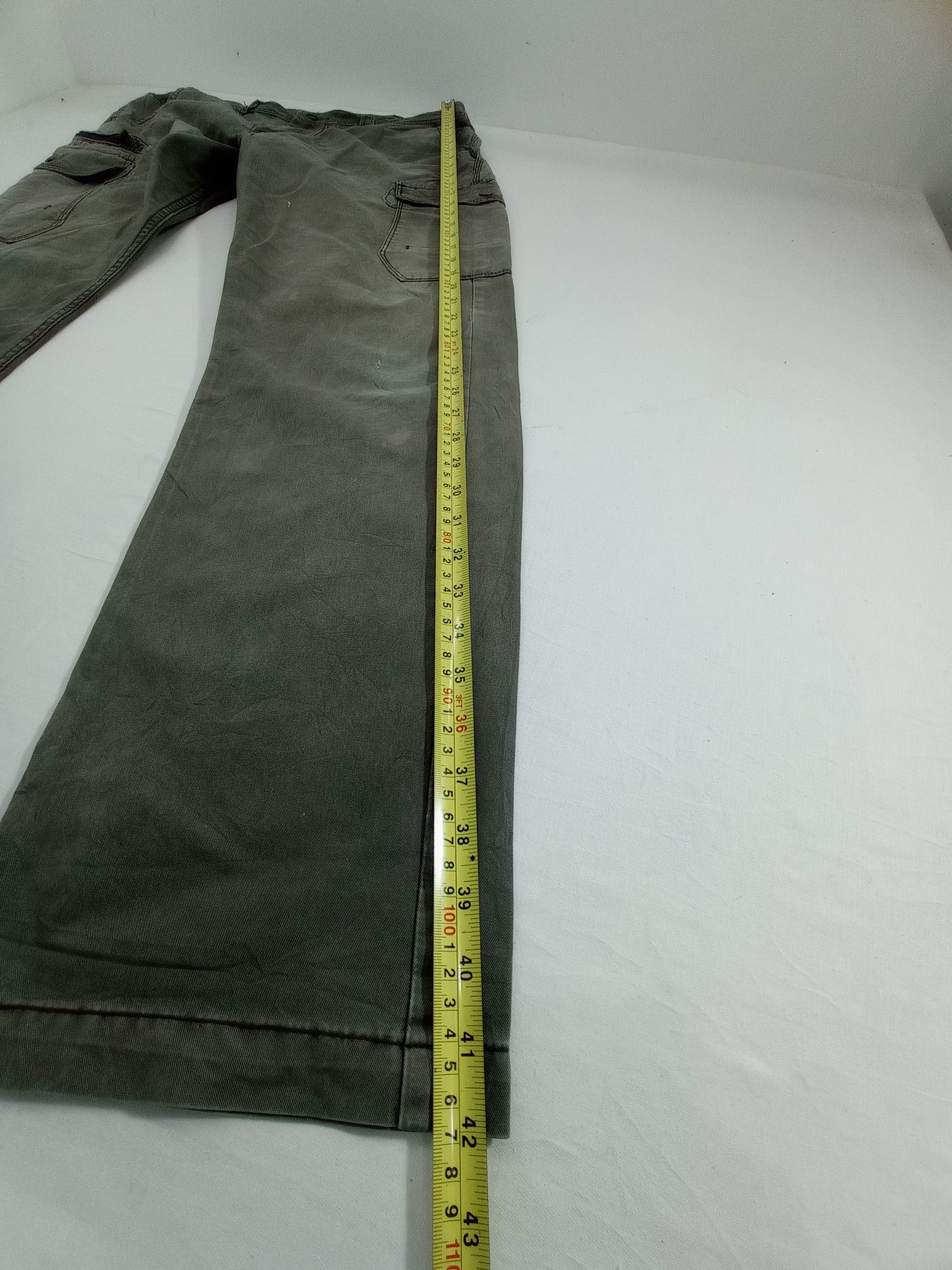 Japanese Brand Even River Faded Cargo Pants Size US 33 - 16 Thumbnail