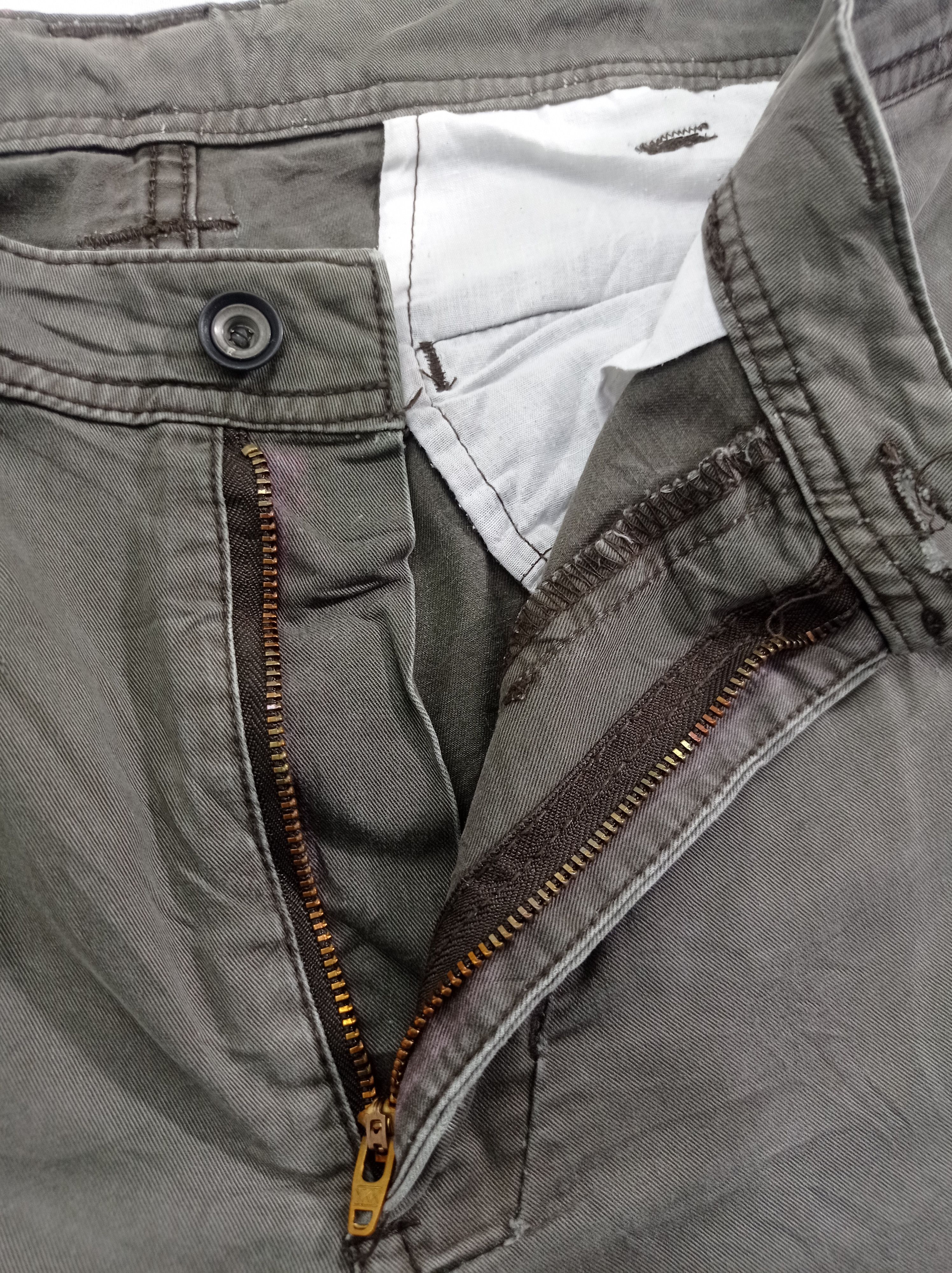 Japanese Brand Even River Faded Cargo Pants Size US 33 - 3 Thumbnail