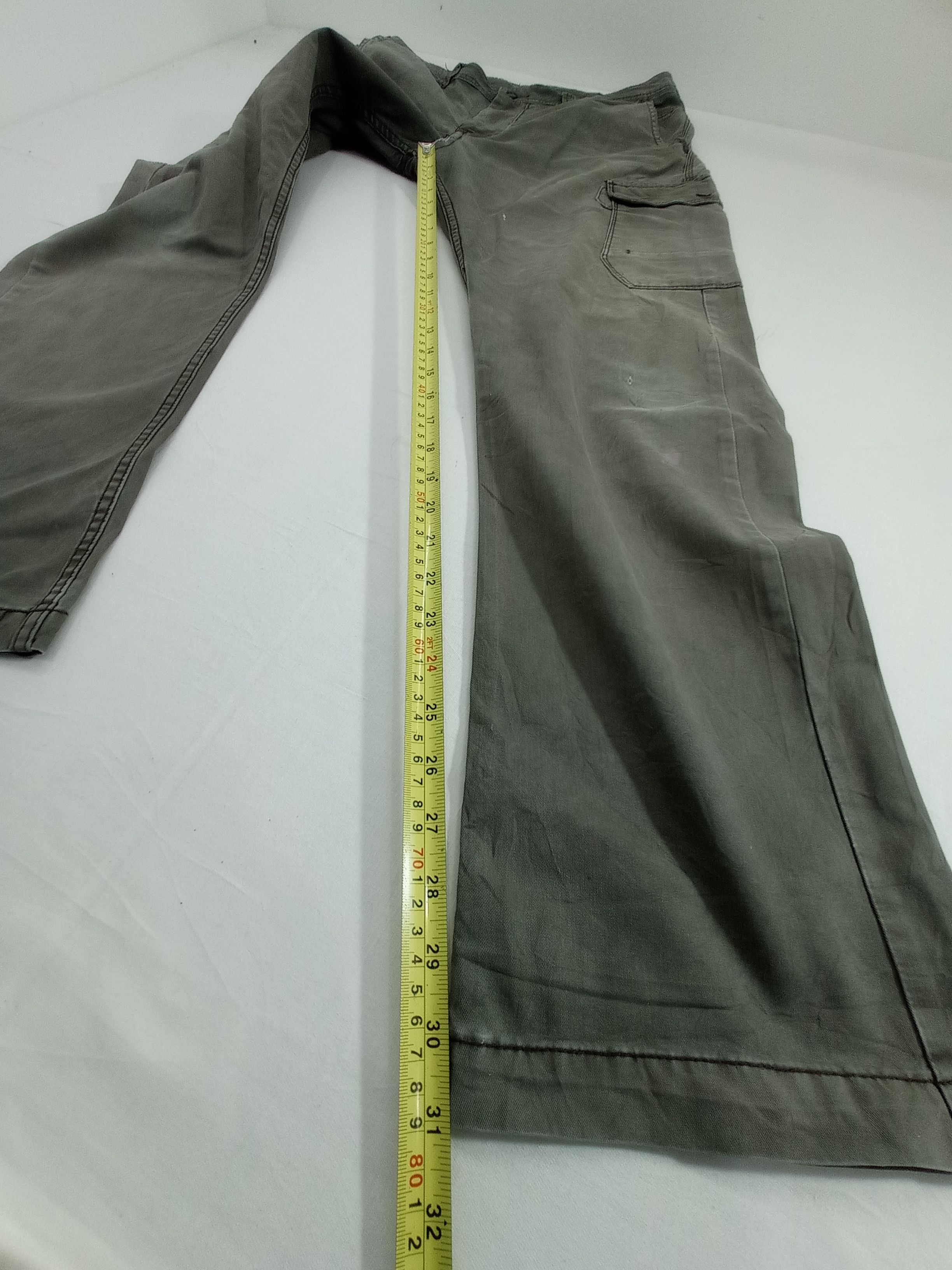Japanese Brand Even River Faded Cargo Pants Size US 33 - 15 Thumbnail
