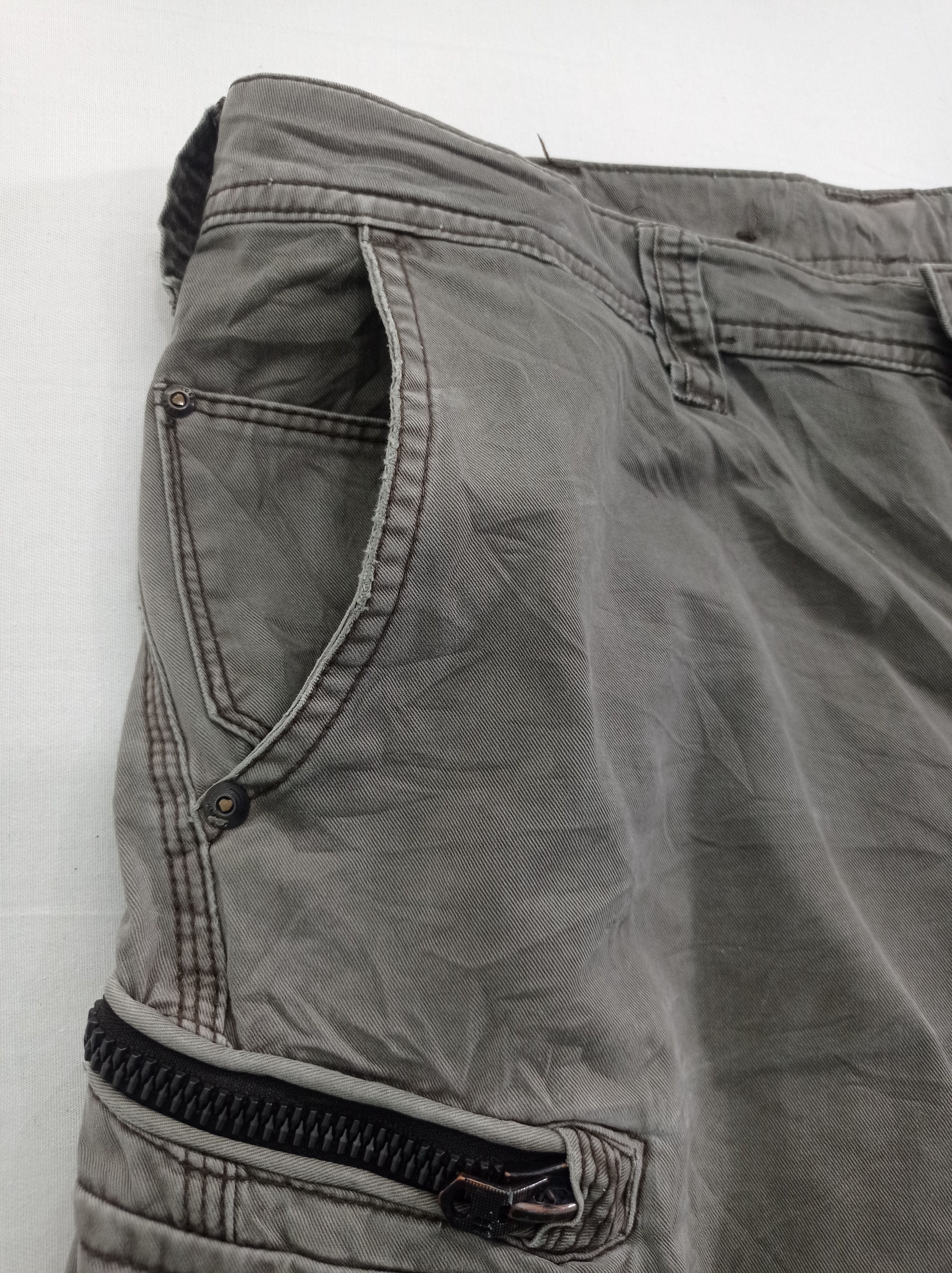 Japanese Brand Even River Faded Cargo Pants Size US 33 - 7 Thumbnail