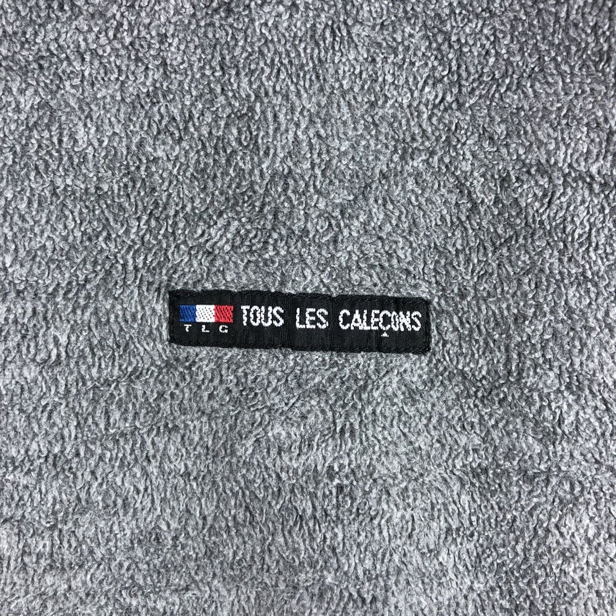 TOUS Tous Les Caleçons Paris Homme Fleece Spellout Sweatshirt Size US L / EU 52-54 / 3 - 6 Thumbnail