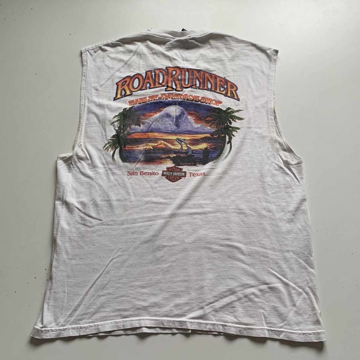 NOS Vintage Y2K Harley Davidson Tank Top Adjustable Spaghetti