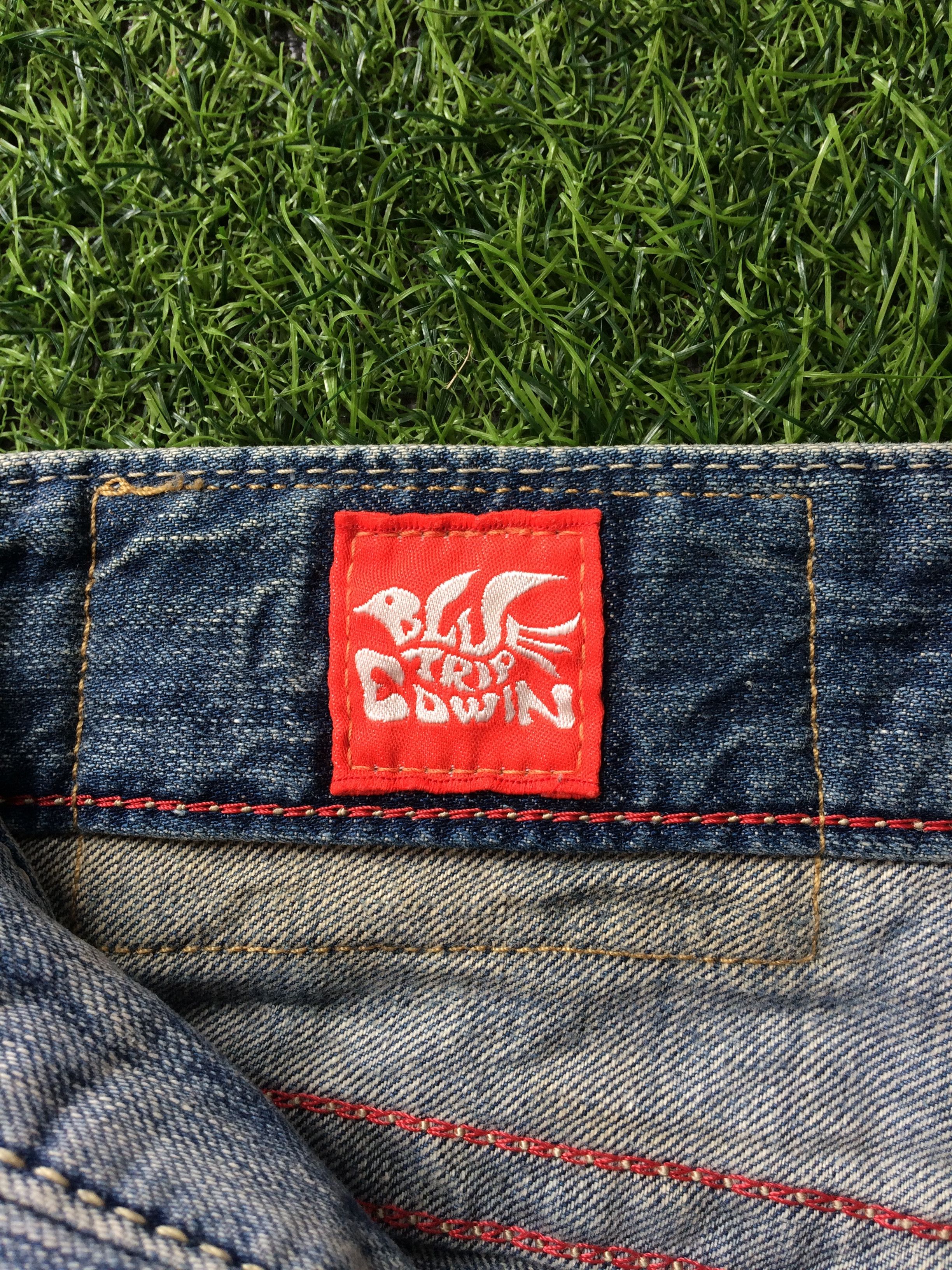 Edwin × Japanese Brand × Jean Japanese blue wash 2000’s grunge jeans #D-305 Size 28" / US 6 / IT 42 - 11 Thumbnail