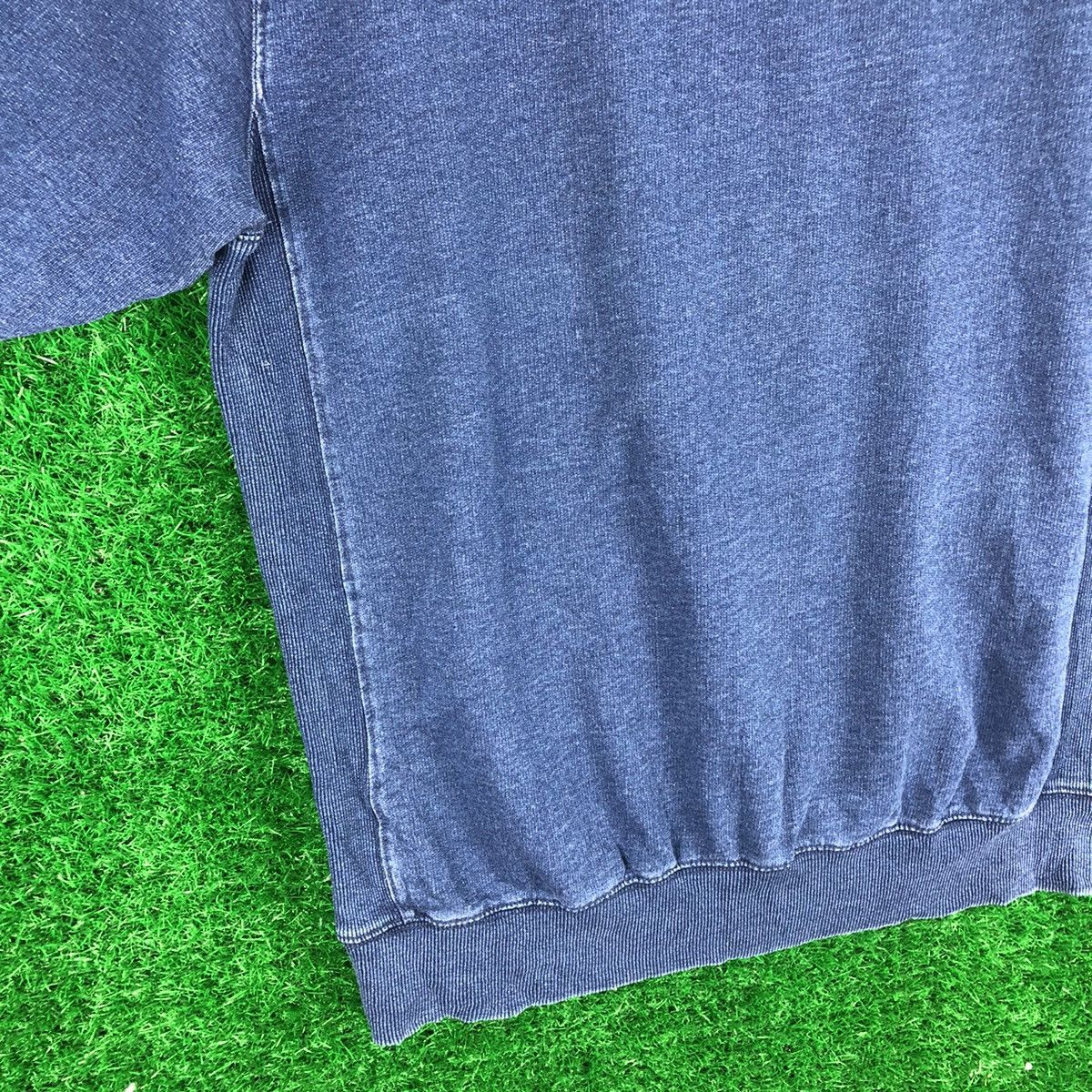 Indigo Blue Indigo Flatlock Crewneck Sweater Short Sleeve by GU Size US L / EU 52-54 / 3 - 6 Thumbnail