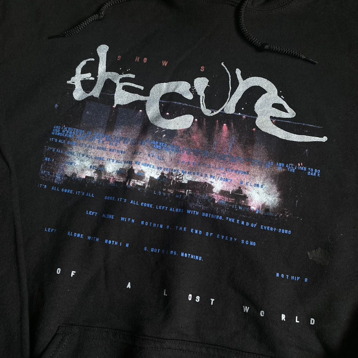 Band Tees The Cure Songs of A Lost World 2023 Band Tour Logo Hoodie Size US XL / EU 56 / 4 - 3 Thumbnail