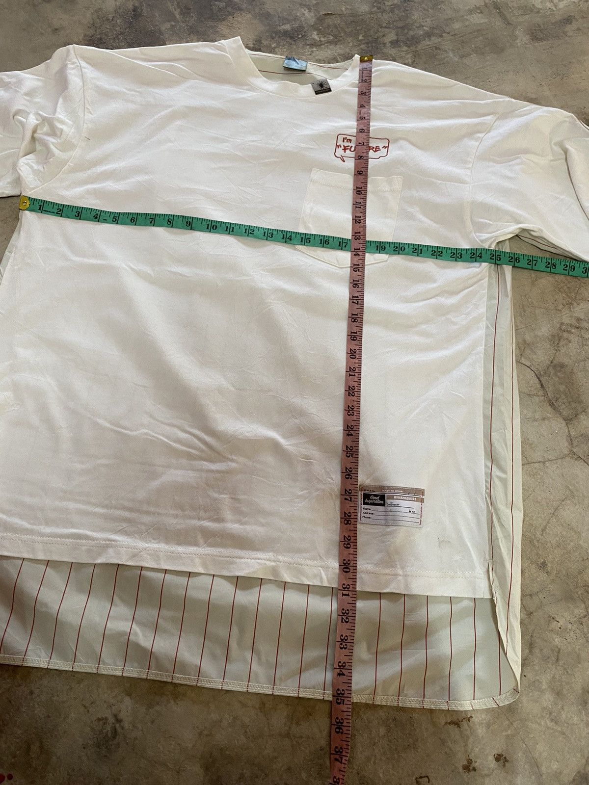 Issey Miyake × Japanese Brand × Maison MIHARA YASUHIRO Miharayasuhiro X Gu Oversized Tee Size US XL / EU 56 / 4 - 8 Thumbnail
