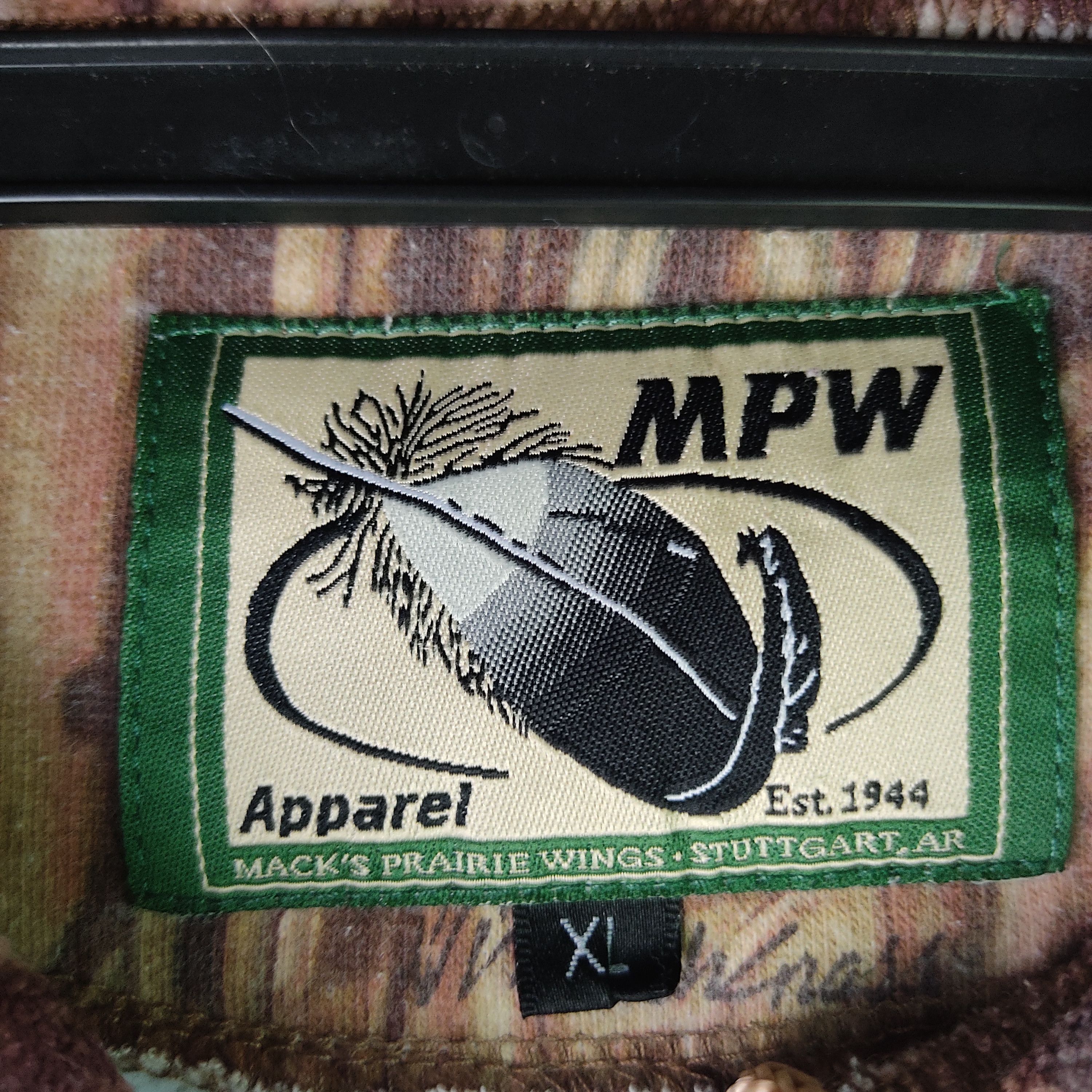 Other Mack's Prairie Wings Embroidered Logo Full Print Hoodie Size US XL / EU 56 / 4 - 11 Thumbnail