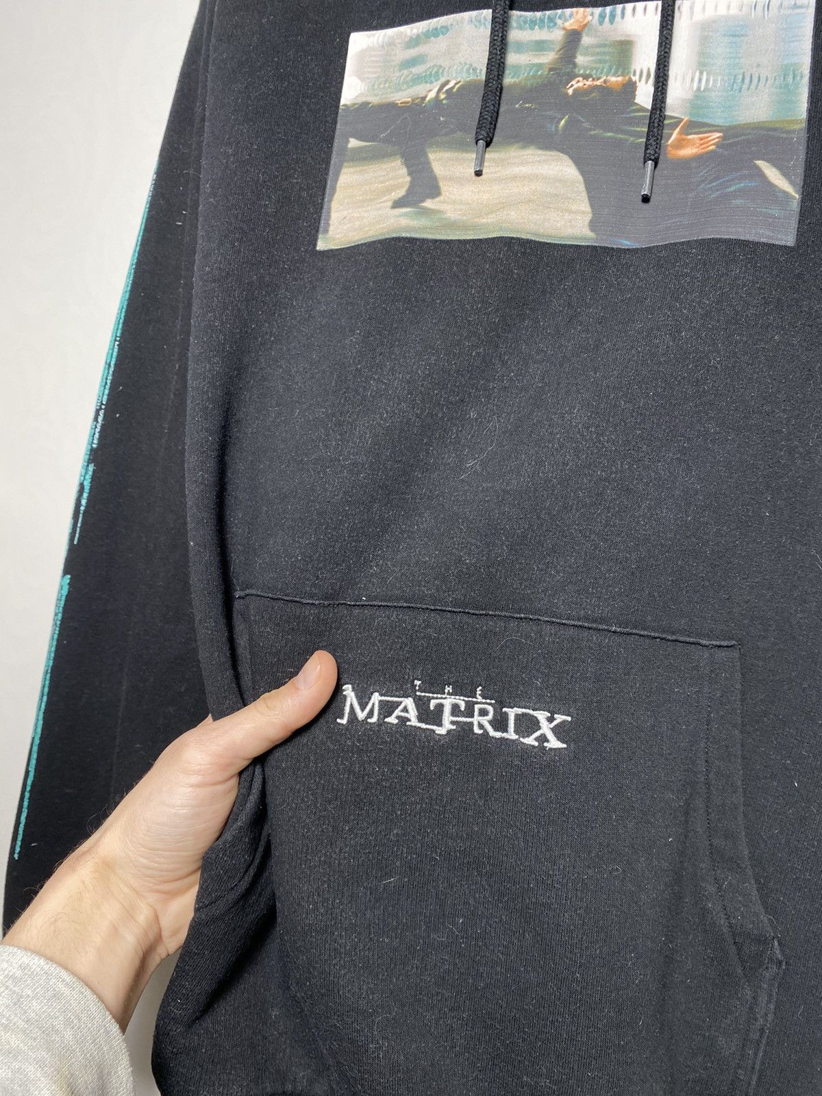 Other Vintage The Matrix Neo hoodie size L Size US L / EU 52-54 / 3 - 2 Thumbnail