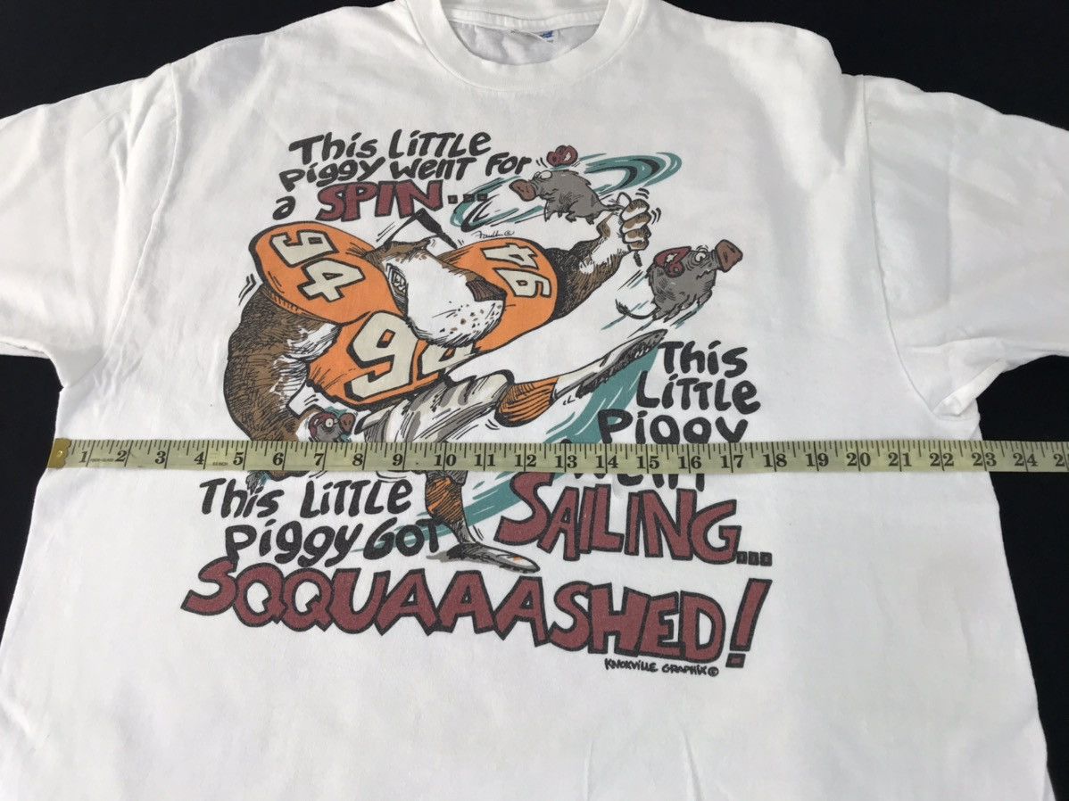 Hanes 90s Hanes Knoxville Graphic Touch Down Tennesse Usa Dodge Size US XL / EU 56 / 4 - 7 Thumbnail