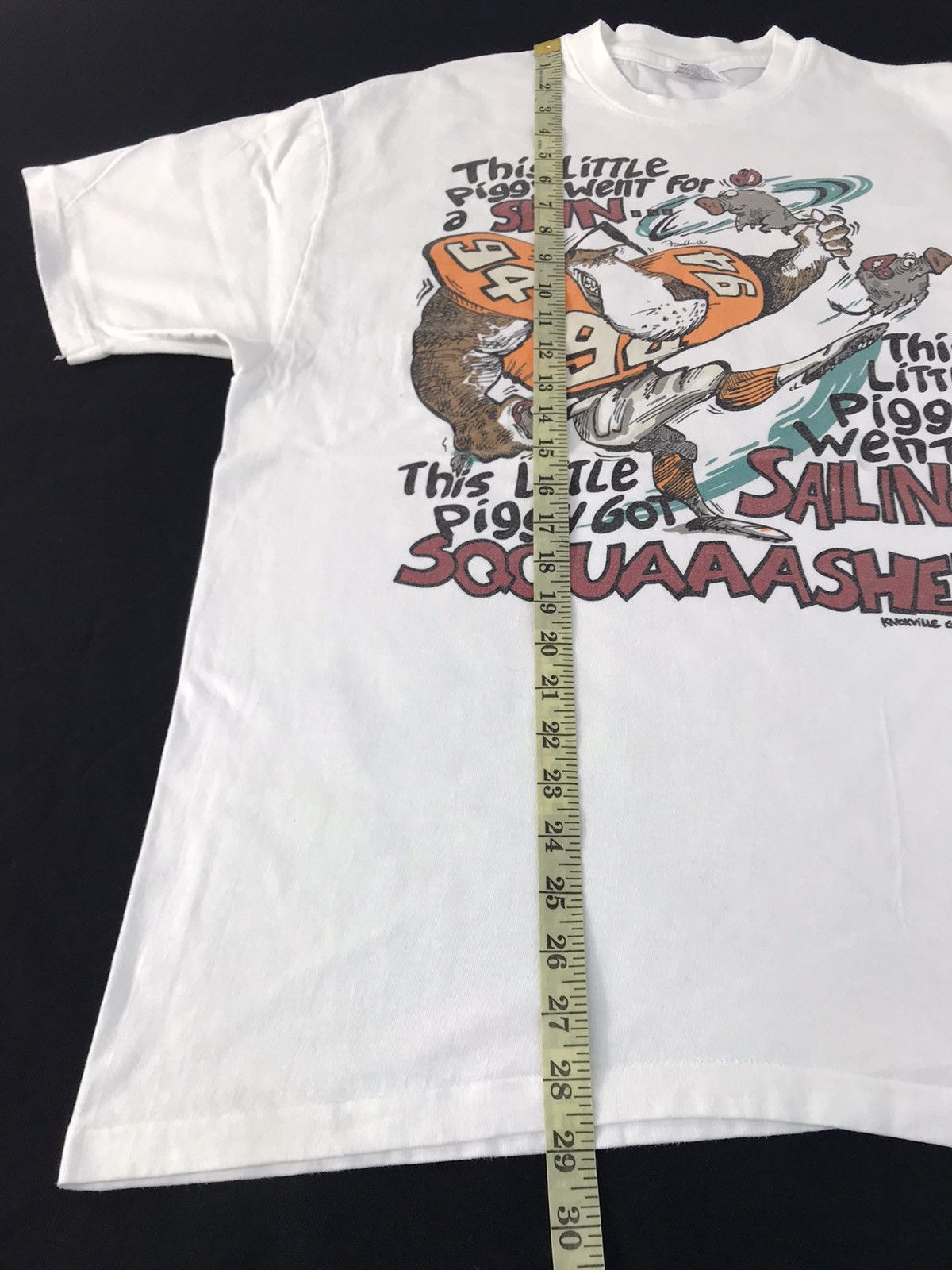 Hanes 90s Hanes Knoxville Graphic Touch Down Tennesse Usa Dodge Size US XL / EU 56 / 4 - 8 Thumbnail