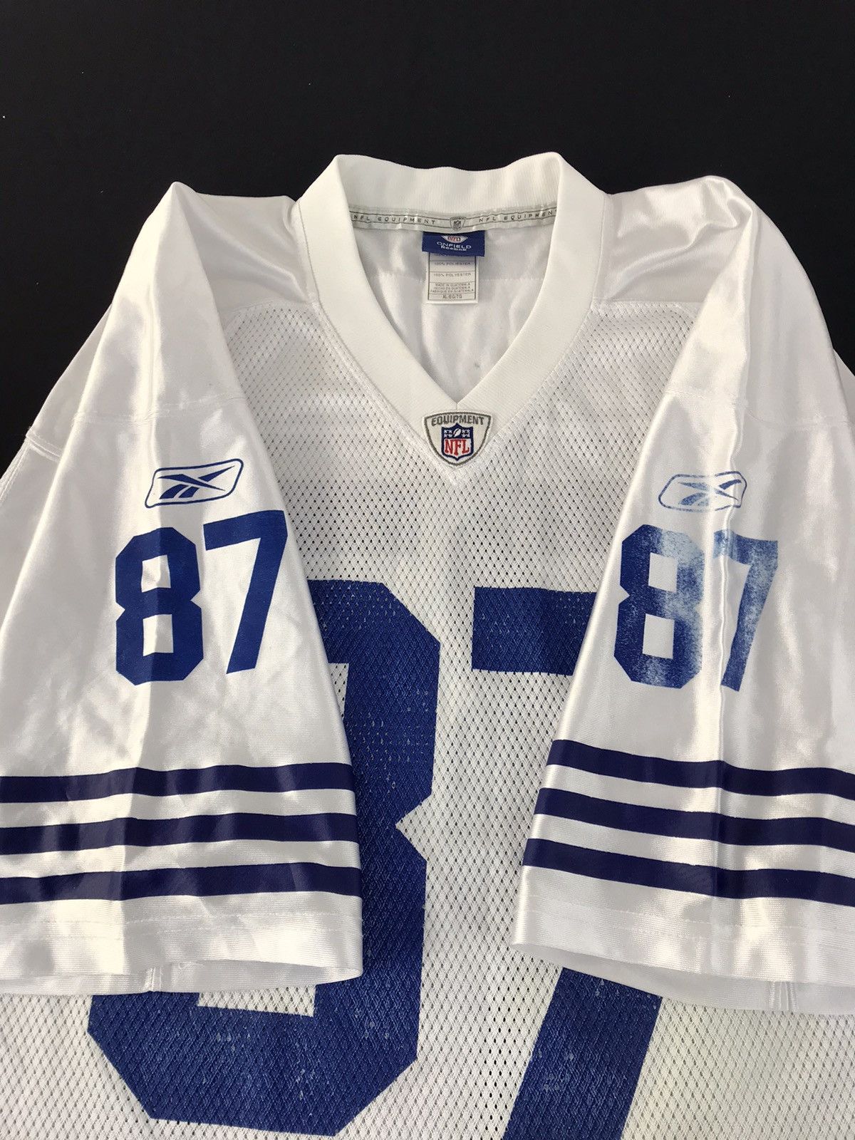 NFL Reebok NFL Player Reggie Wayne 87 Indianapolis Colts Jerseys Size US XL / EU 56 / 4 - 5 Thumbnail
