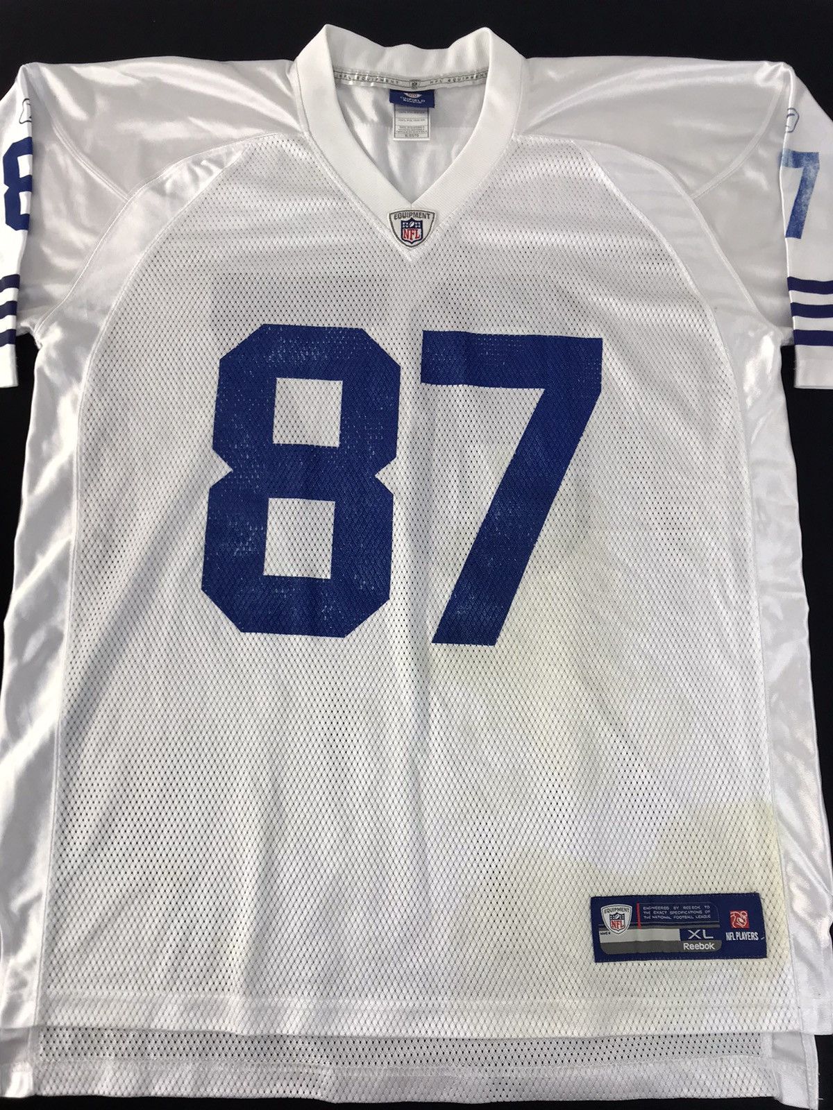 NFL Reebok NFL Player Reggie Wayne 87 Indianapolis Colts Jerseys Size US XL / EU 56 / 4 - 3 Thumbnail