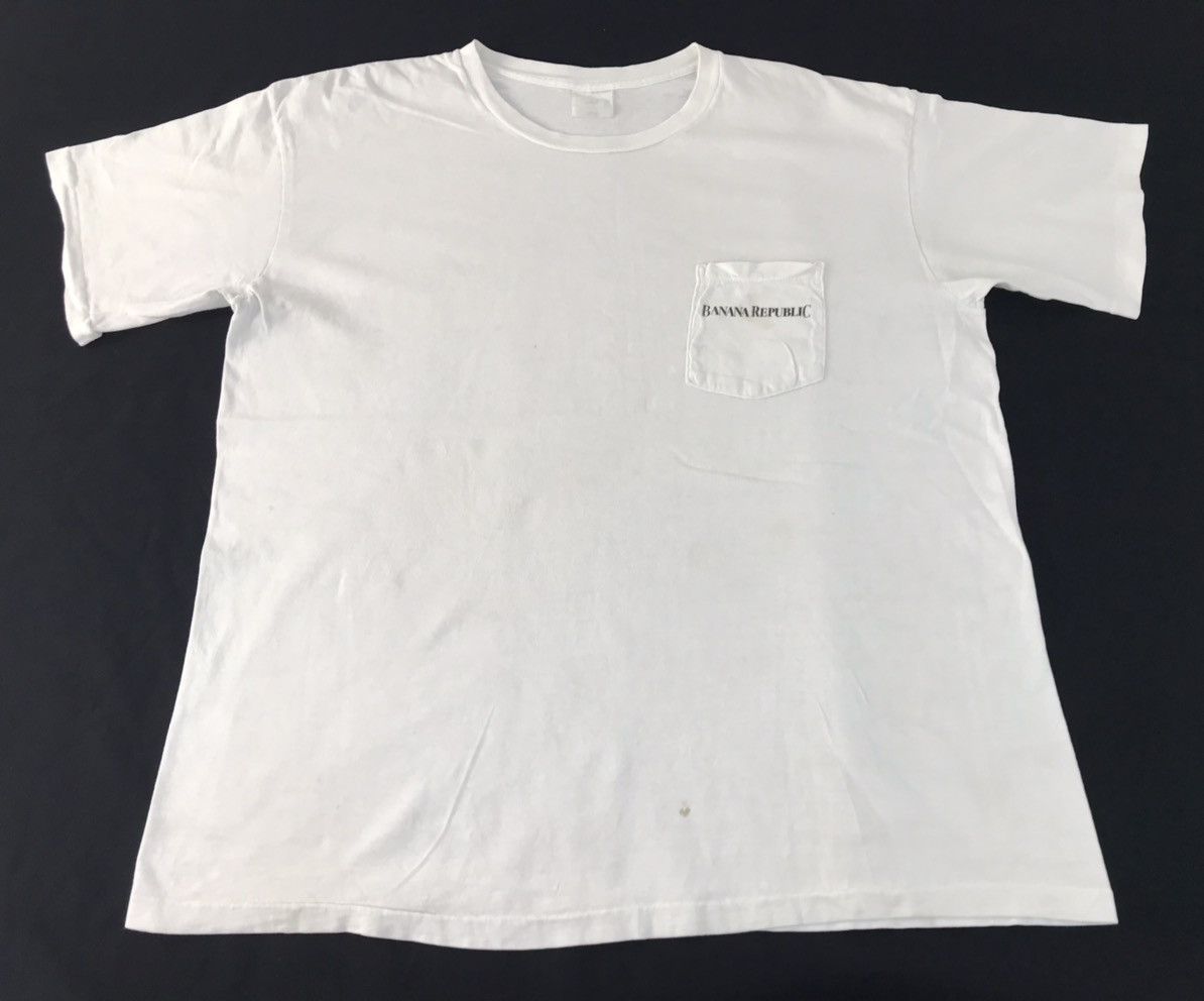 Banana Republic Banana Republic Circus Single Pocket Tee T-shirt Size US XL / EU 56 / 4 - 3 Thumbnail