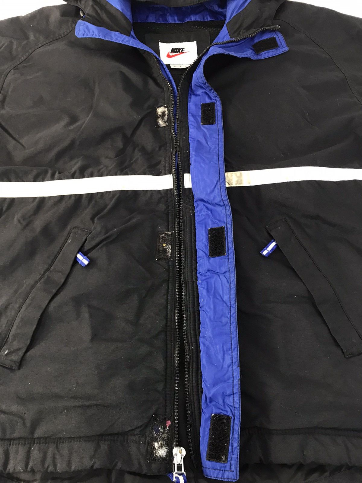 Nike Nike Windbreaker Jacket Half Zip Tactical Big Front Pocket Size US XL / EU 56 / 4 - 6 Thumbnail