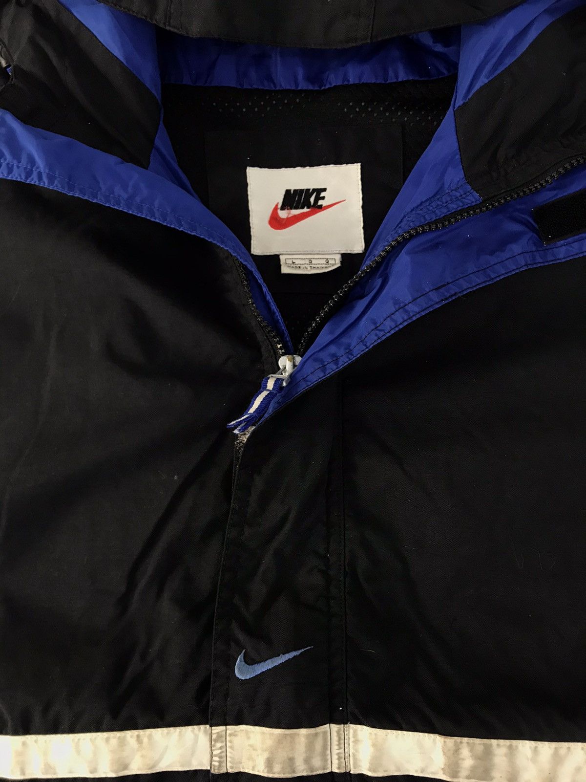 Nike Nike Windbreaker Jacket Half Zip Tactical Big Front Pocket Size US XL / EU 56 / 4 - 3 Thumbnail