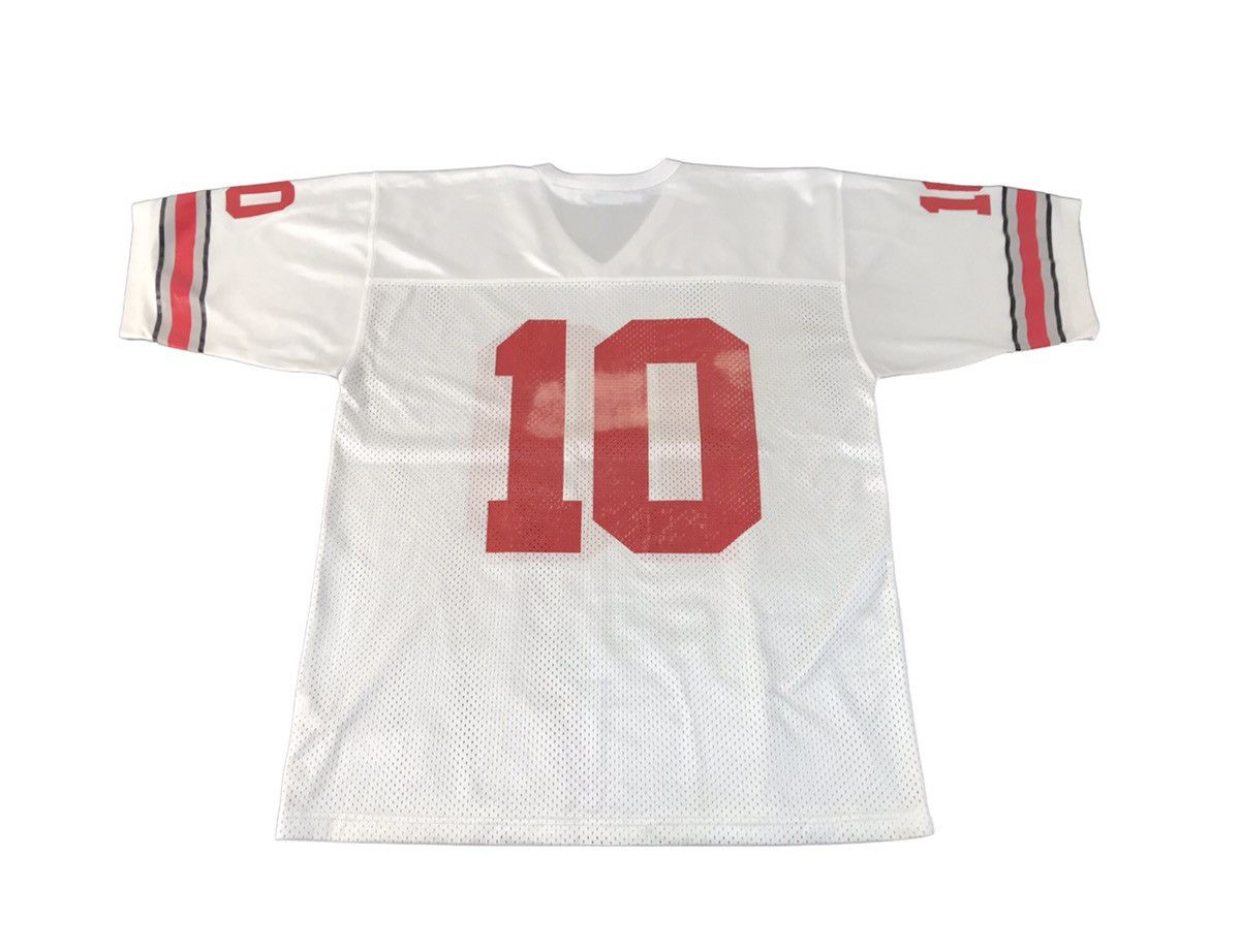 NFL Nike Y2k NFL Ohio State Football 10 Jerseys V Neck Tee Size US L / EU 52-54 / 3 - 2 Thumbnail