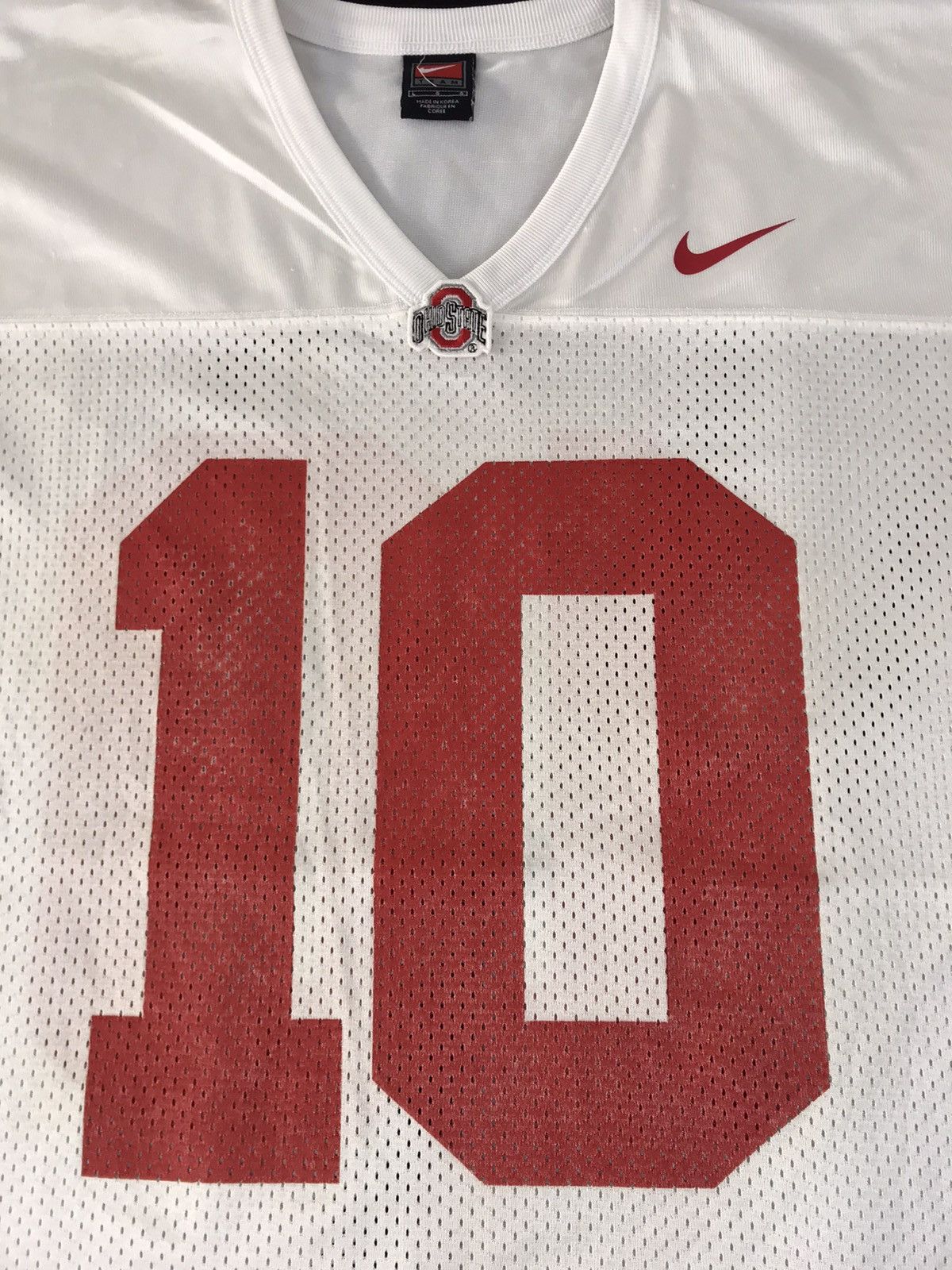 NFL Nike Y2k NFL Ohio State Football 10 Jerseys V Neck Tee Size US L / EU 52-54 / 3 - 4 Thumbnail