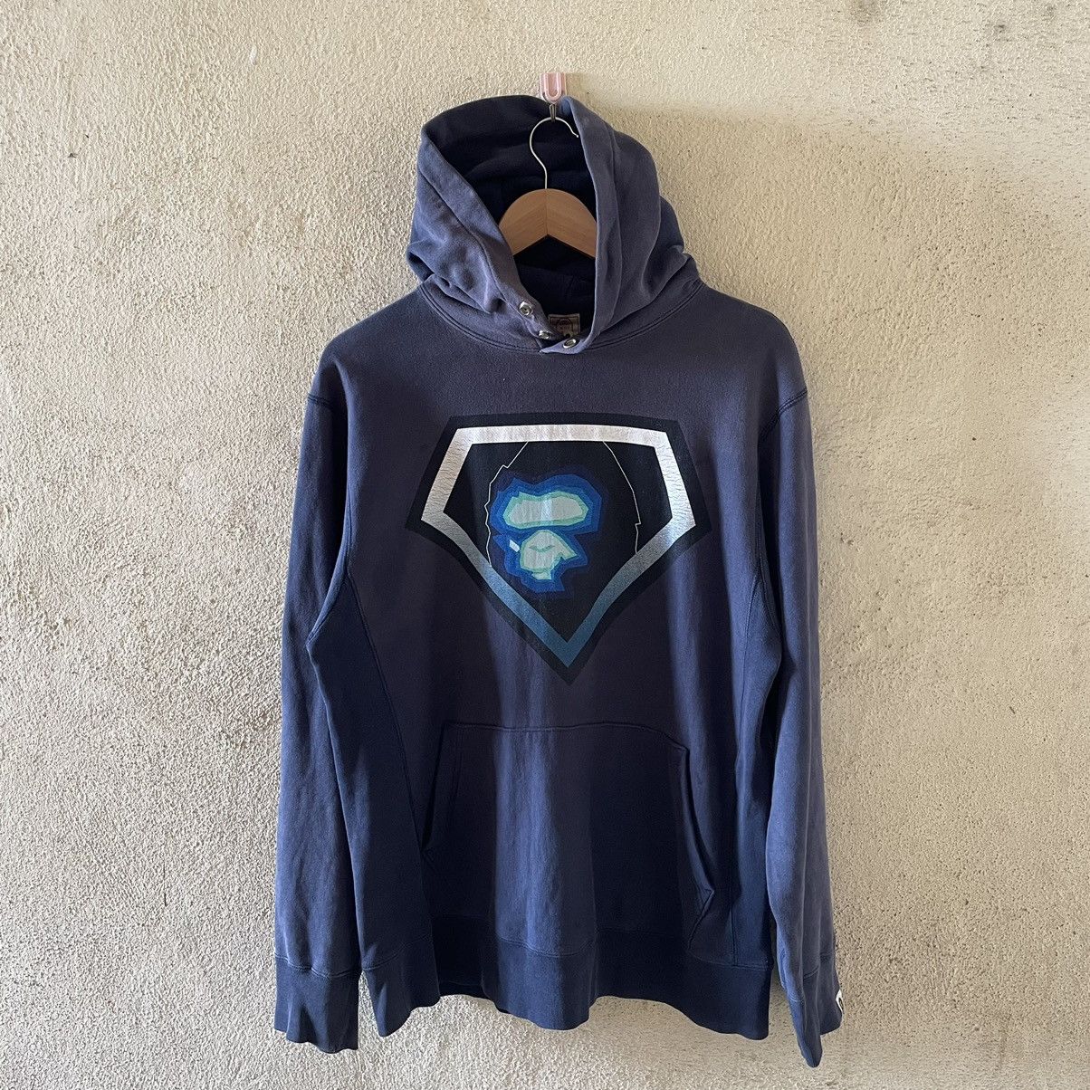 Bape Apeman Pullover Hoodie Size US M / EU 48-50 / 2 - 2 Thumbnail
