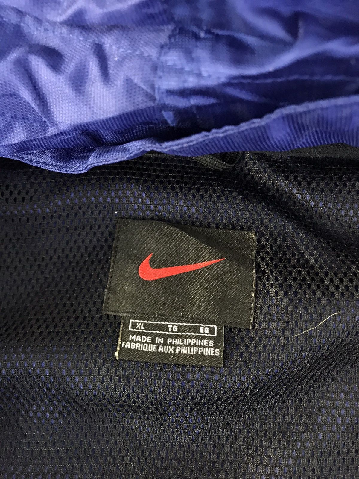 Nike Nike Windbreaker Jacket Half Zip Tactical Big Front Pocket Size US XL / EU 56 / 4 - 4 Thumbnail
