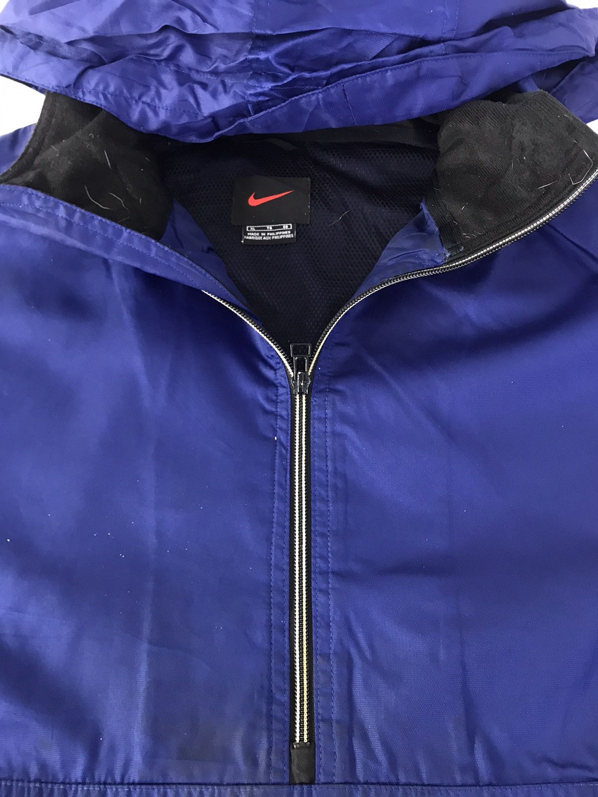 Nike Nike Windbreaker Jacket Half Zip Tactical Big Front Pocket Size US XL / EU 56 / 4 - 3 Thumbnail