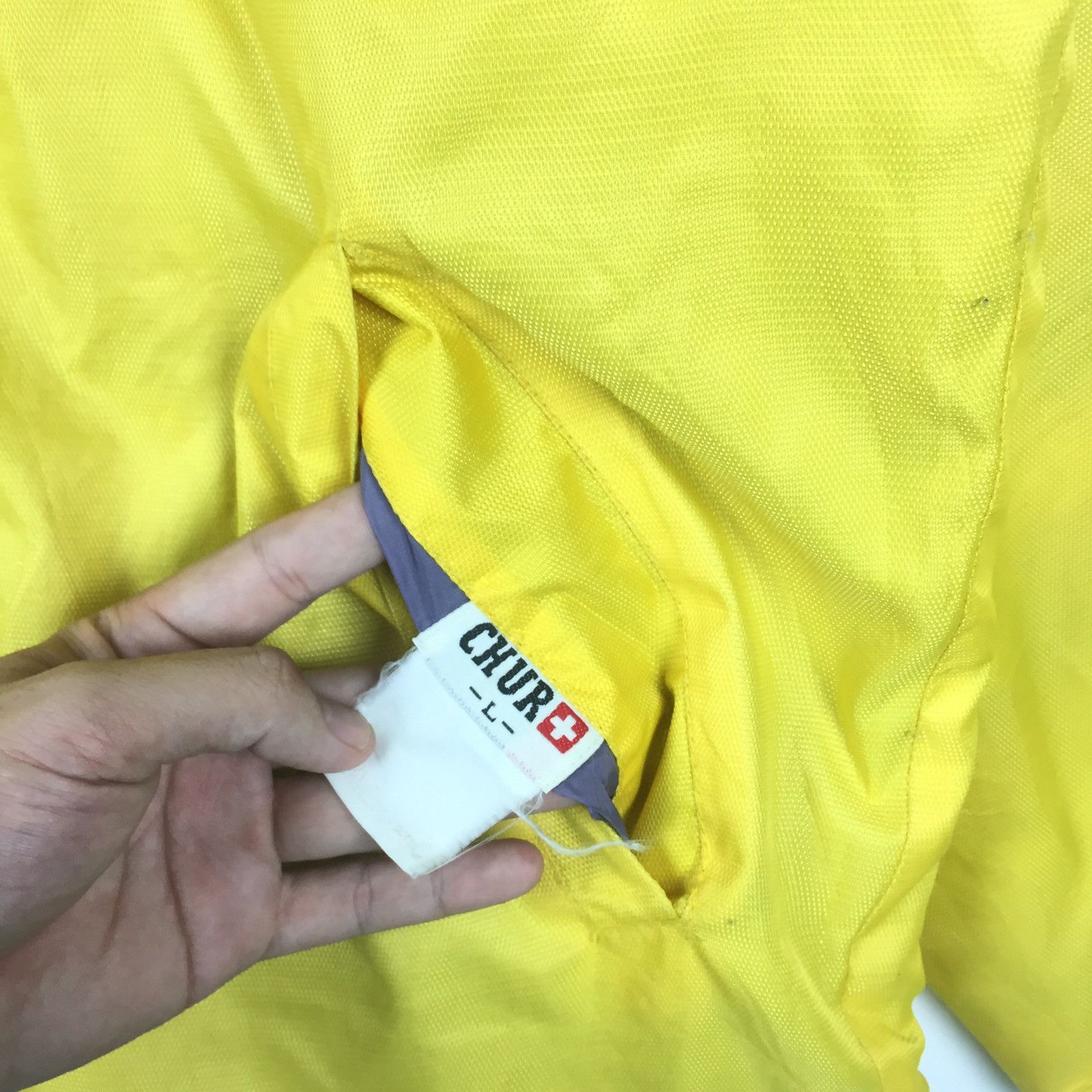 Japanese Brand Vintage 90s Ugly Christmas Fleece Jacket | Block Colour | L Size US L / EU 52-54 / 3 - 4 Thumbnail