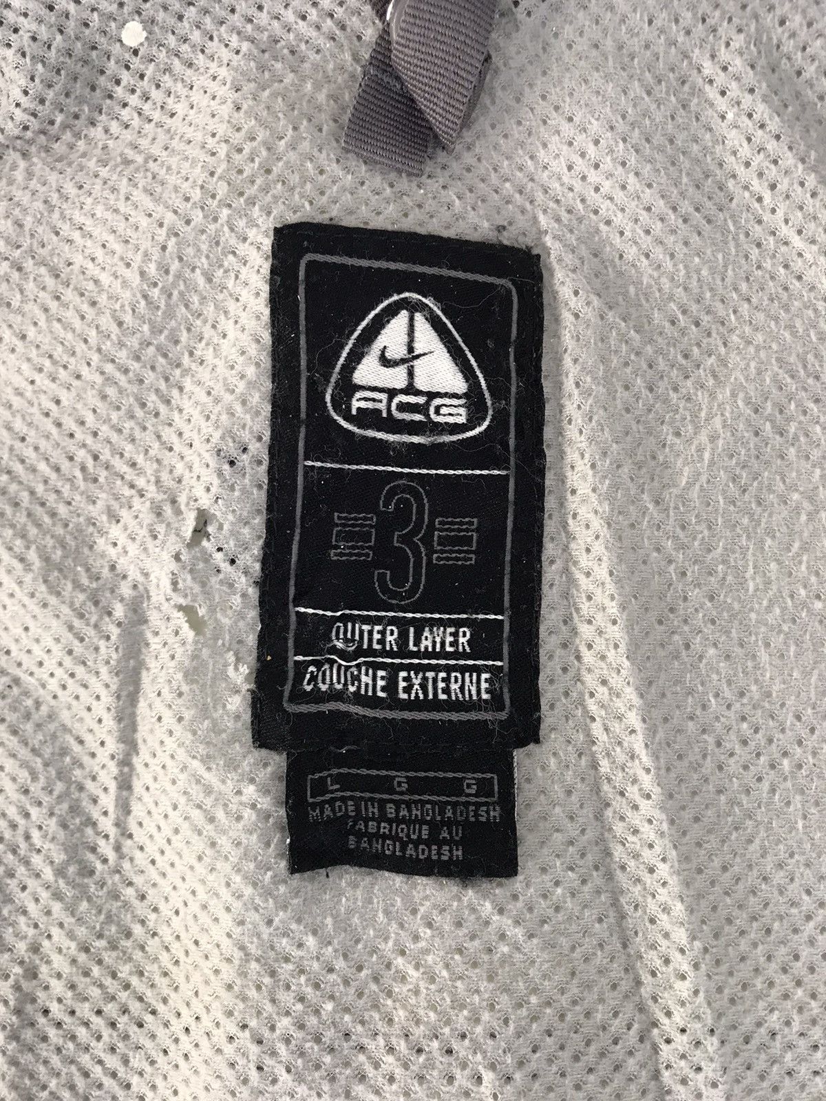Nike ACG Nike ACG Windbreaker Jacket Full Zip Tactical Multi Pocket Size US L / EU 52-54 / 3 - 6 Thumbnail