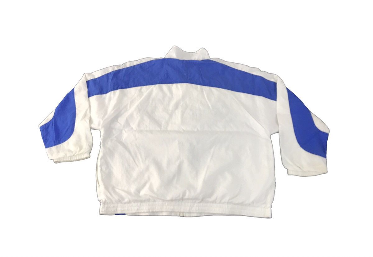 NBA Y2K Nike Amelia Basketball 2 Tone Blue White Bomber Jacket Size US L / EU 52-54 / 3 - 7 Thumbnail