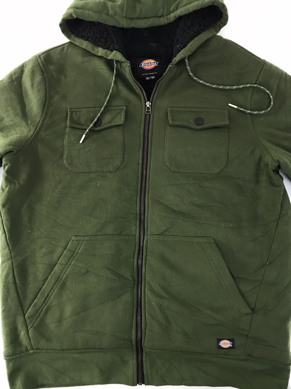 Dickies Dickies Dark Green Military Hooded Sherpa Inner Multi Pocket Size US XL / EU 56 / 4 - 2 Thumbnail