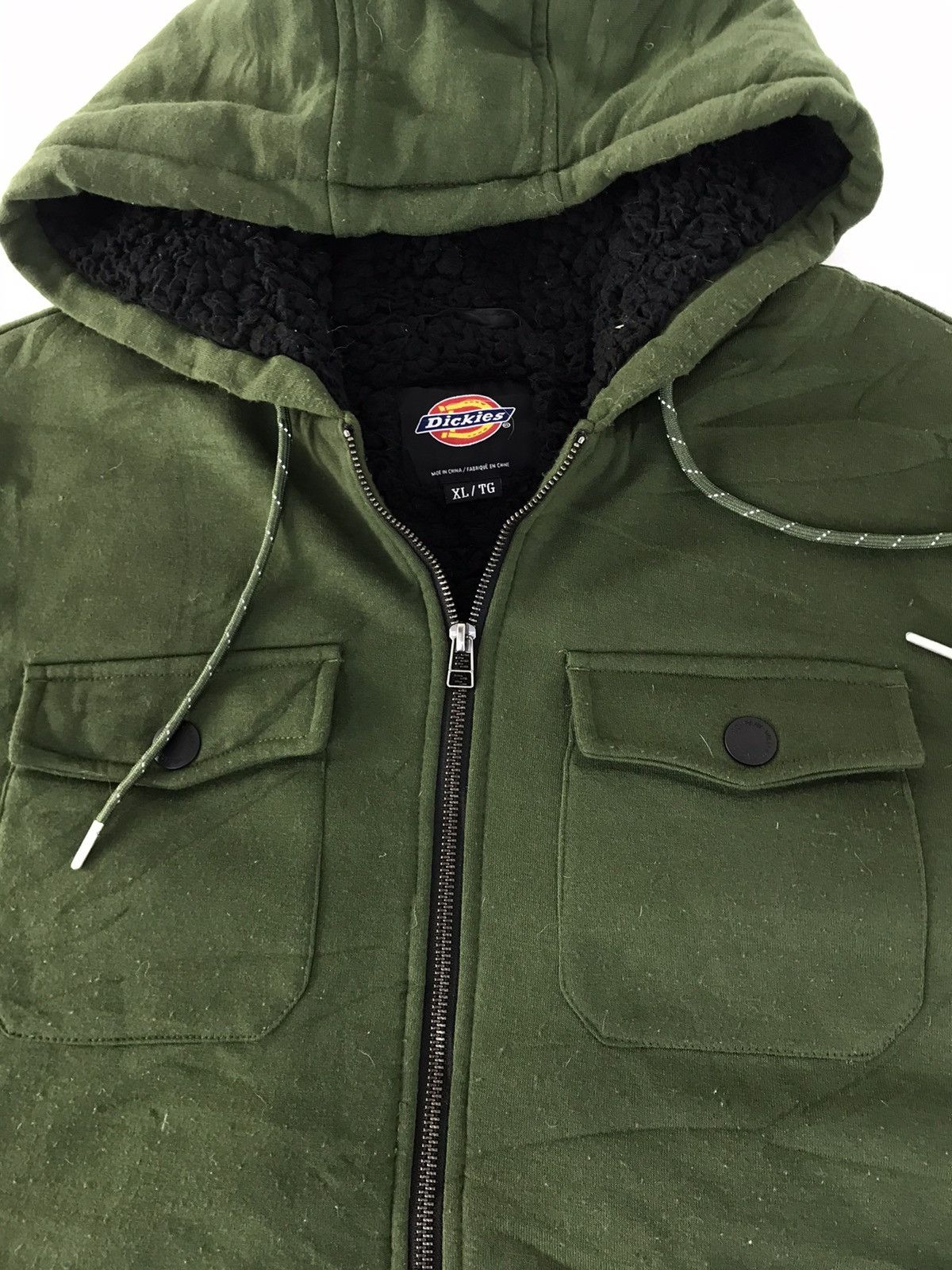 Dickies Dickies Dark Green Military Hooded Sherpa Inner Multi Pocket Size US XL / EU 56 / 4 - 3 Thumbnail