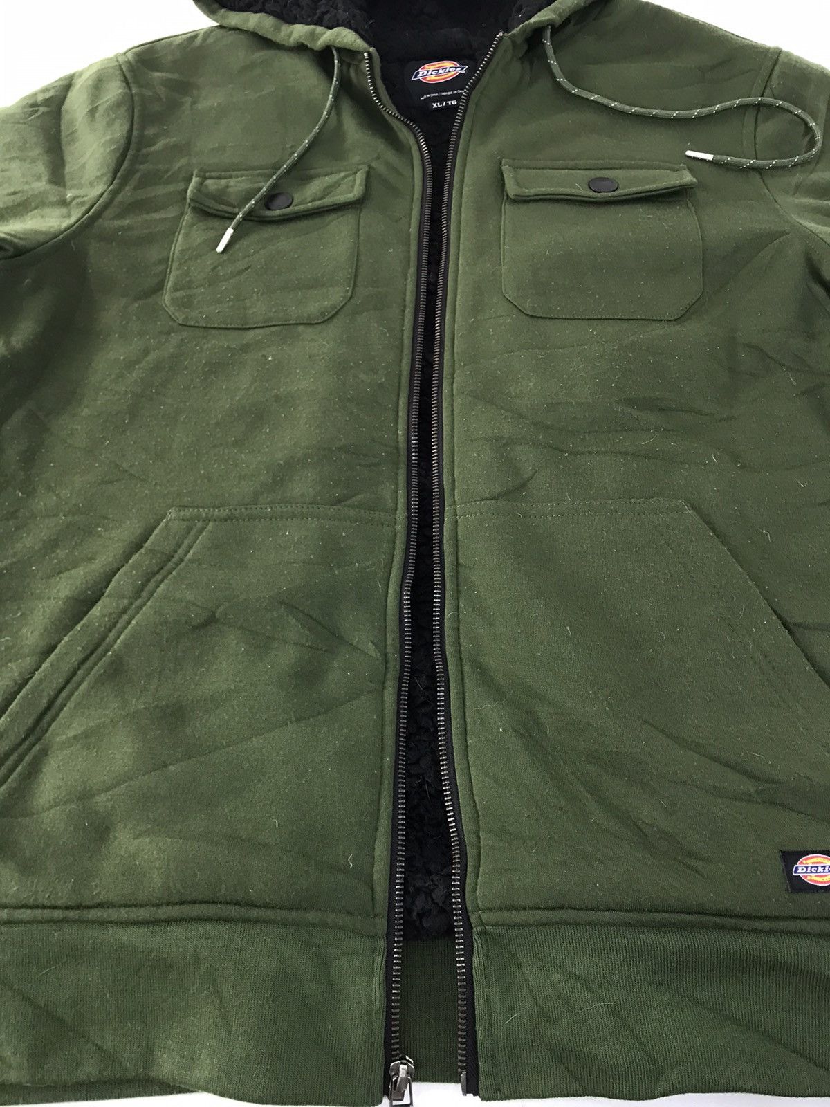 Dickies Dickies Dark Green Military Hooded Sherpa Inner Multi Pocket Size US XL / EU 56 / 4 - 4 Thumbnail