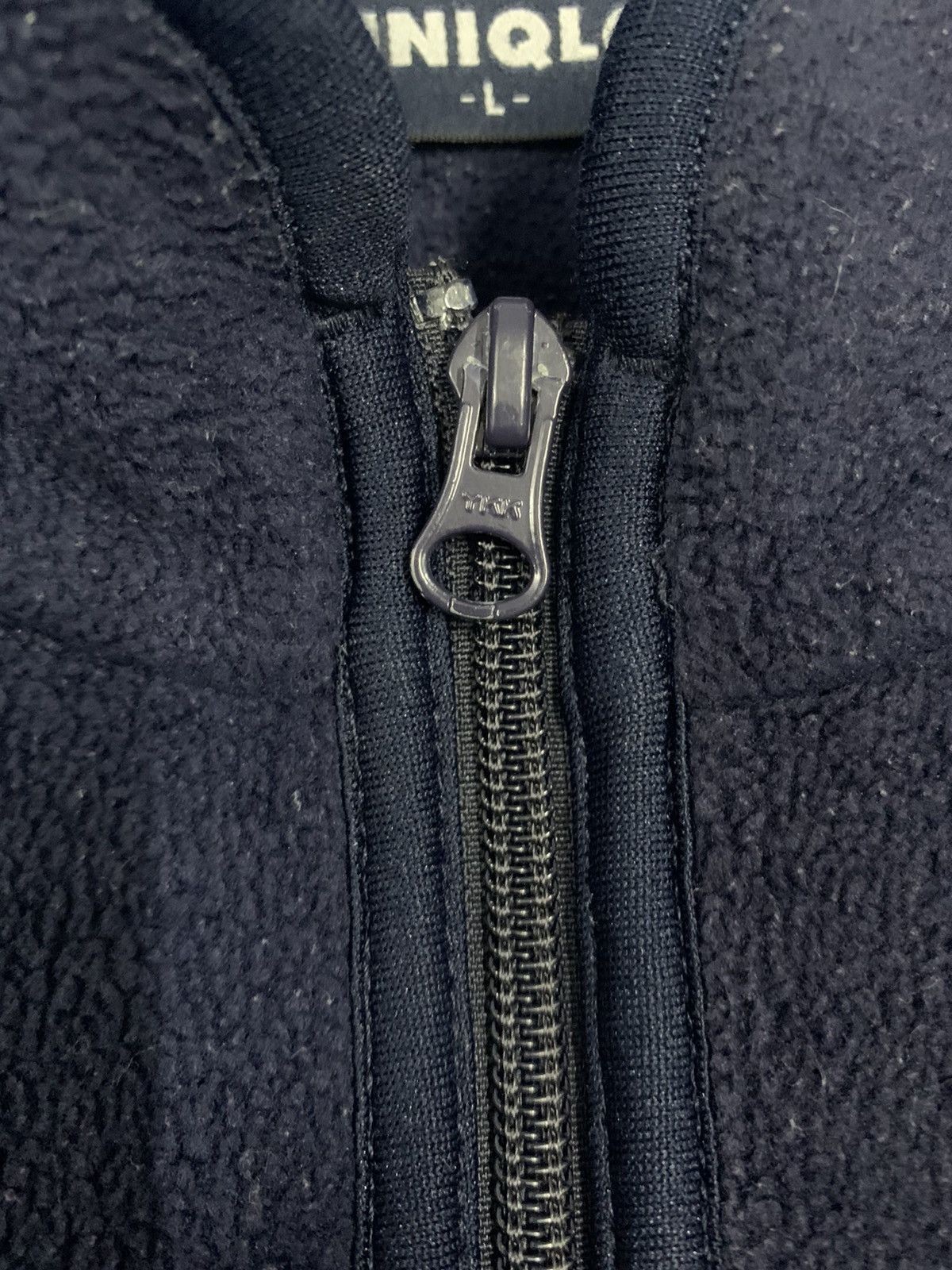 Uniqlo Vintage 90’s UNIQLO Navy Polar Fleece Jacket Gorpcore Style Size US M / EU 48-50 / 2 - 6 Thumbnail